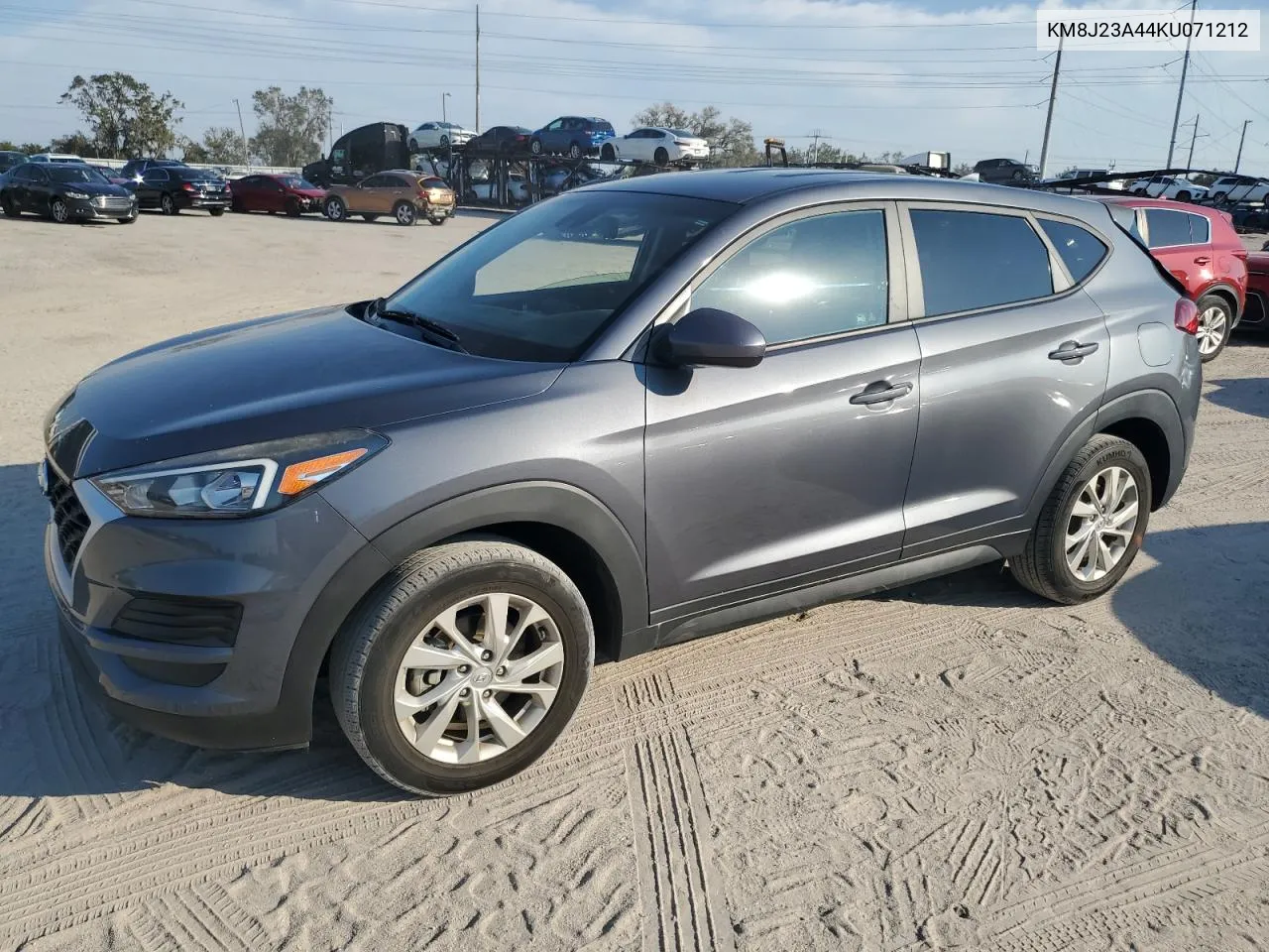 2019 Hyundai Tucson Se VIN: KM8J23A44KU071212 Lot: 75010454