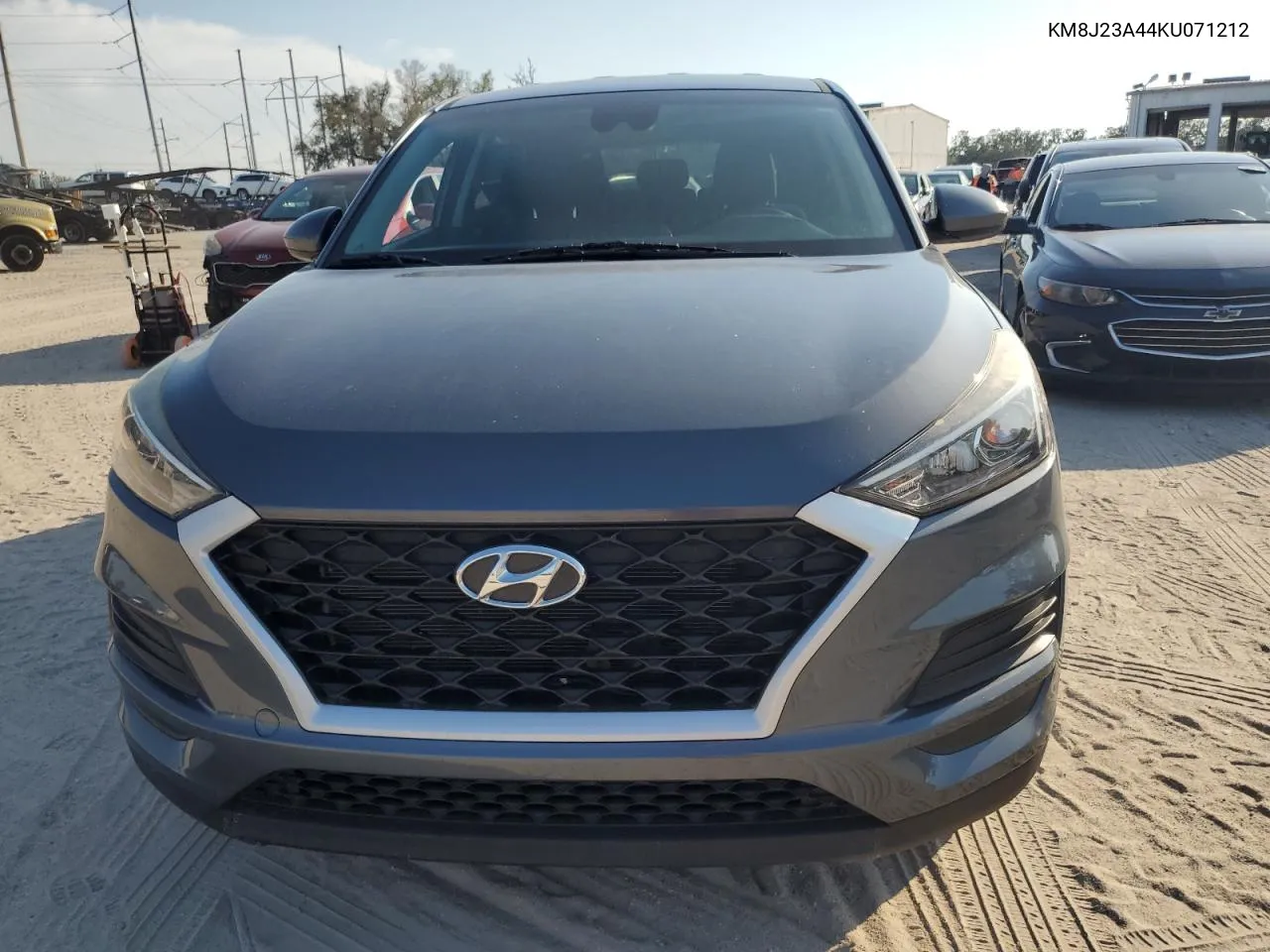 2019 Hyundai Tucson Se VIN: KM8J23A44KU071212 Lot: 75010454