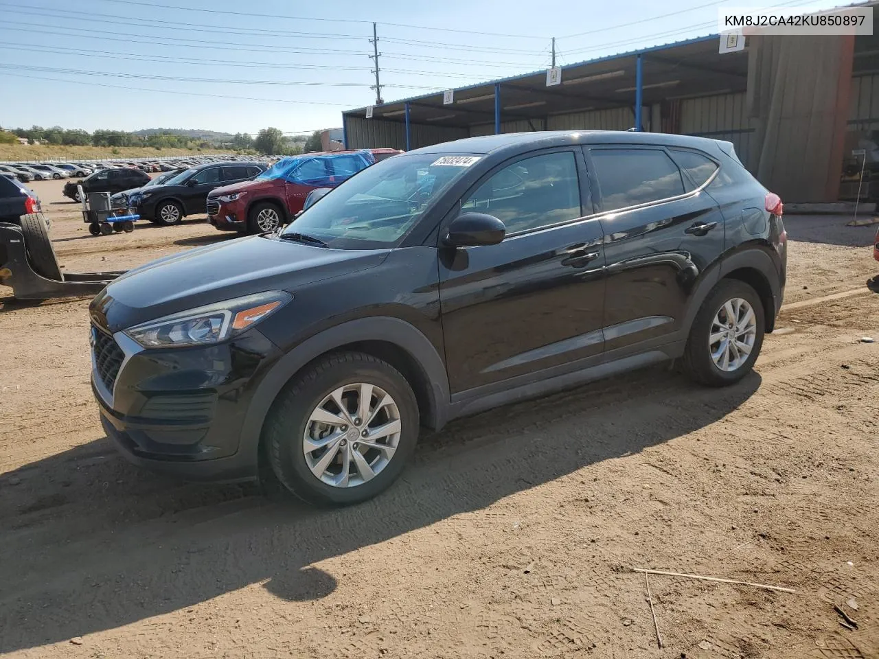 2019 Hyundai Tucson Se VIN: KM8J2CA42KU850897 Lot: 75032474