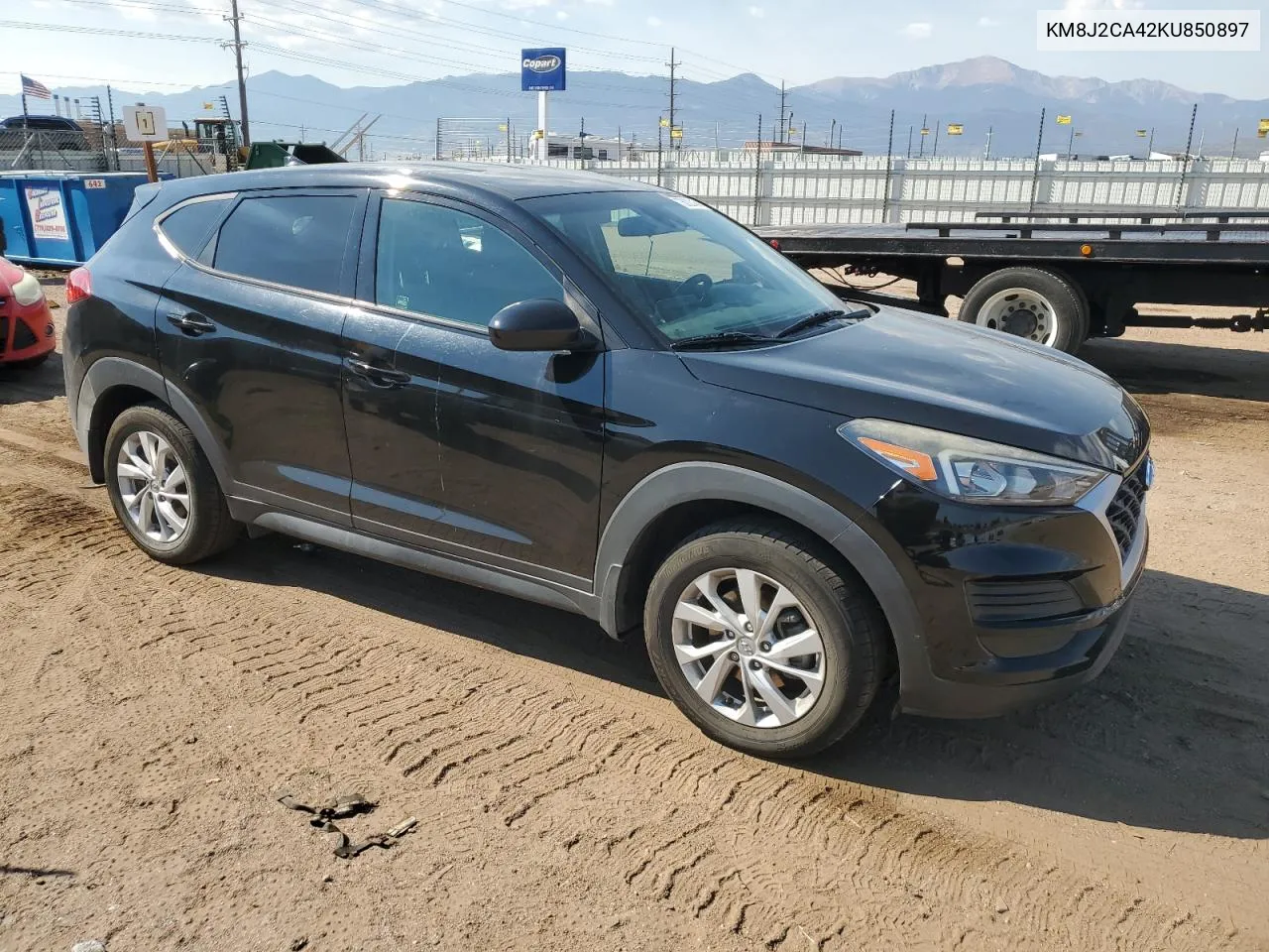 2019 Hyundai Tucson Se VIN: KM8J2CA42KU850897 Lot: 75032474