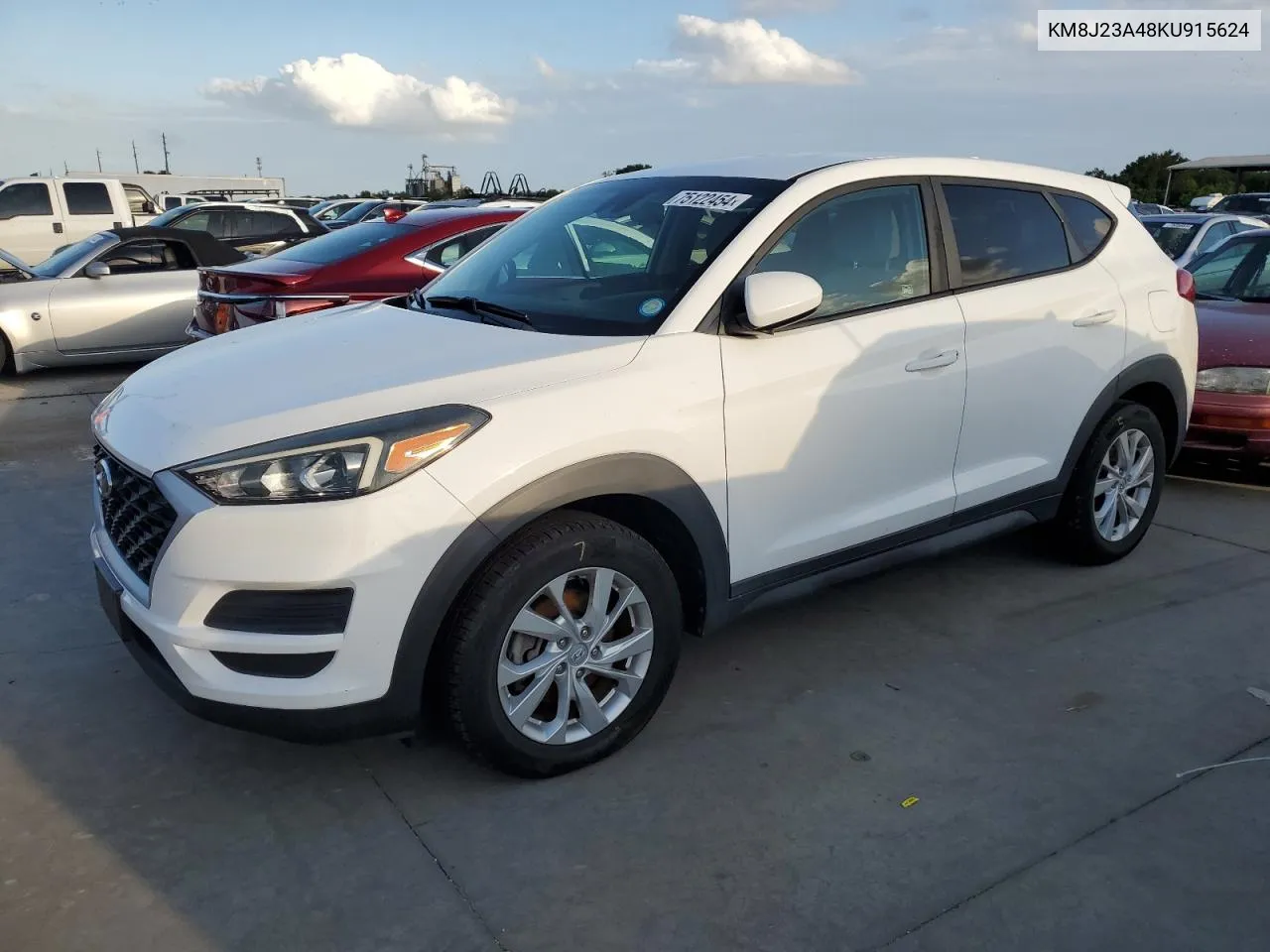 2019 Hyundai Tucson Se VIN: KM8J23A48KU915624 Lot: 75122454