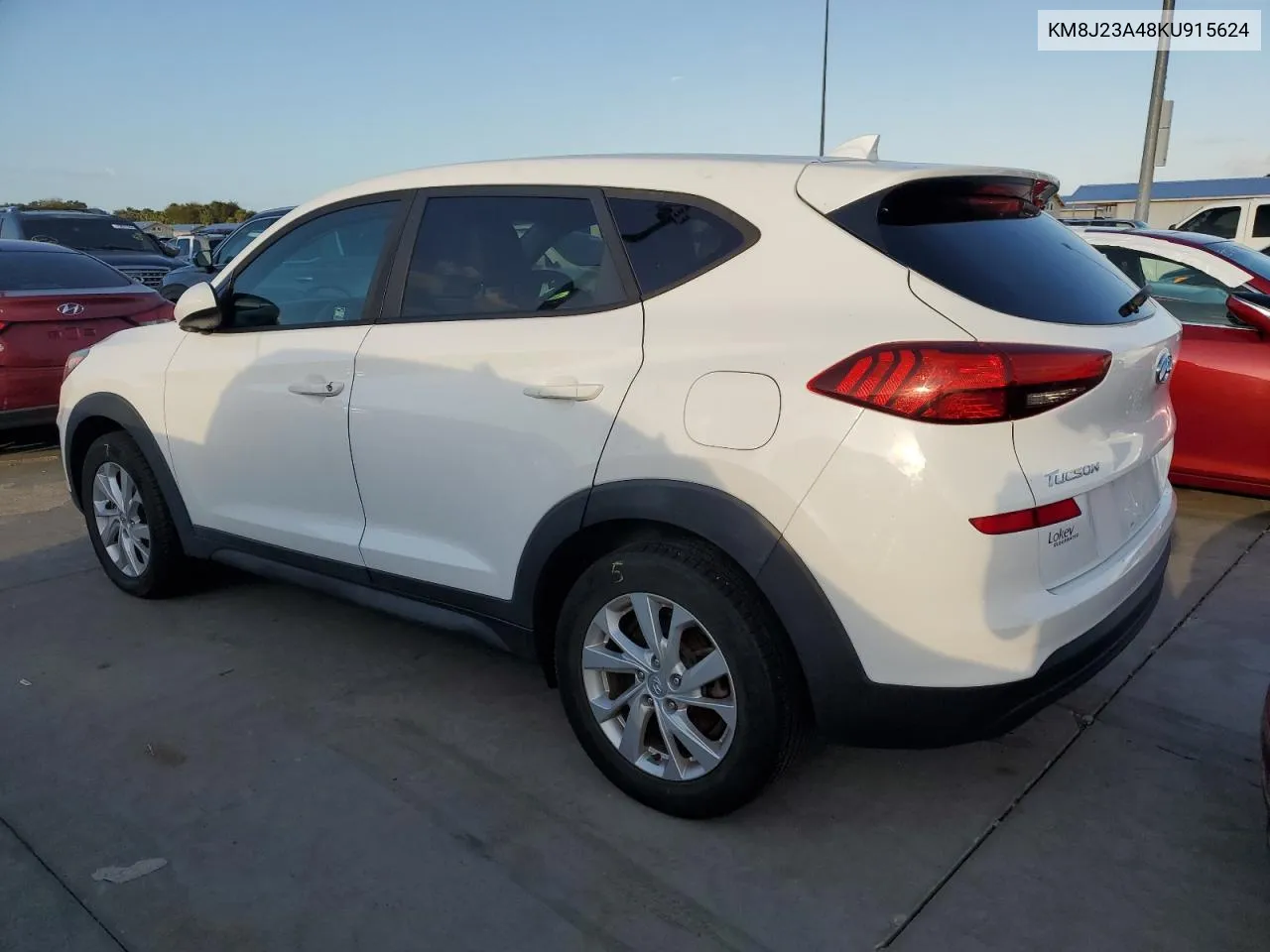 2019 Hyundai Tucson Se VIN: KM8J23A48KU915624 Lot: 75122454