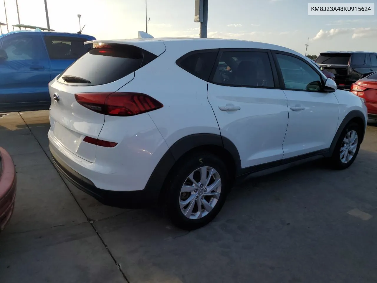 2019 Hyundai Tucson Se VIN: KM8J23A48KU915624 Lot: 75122454