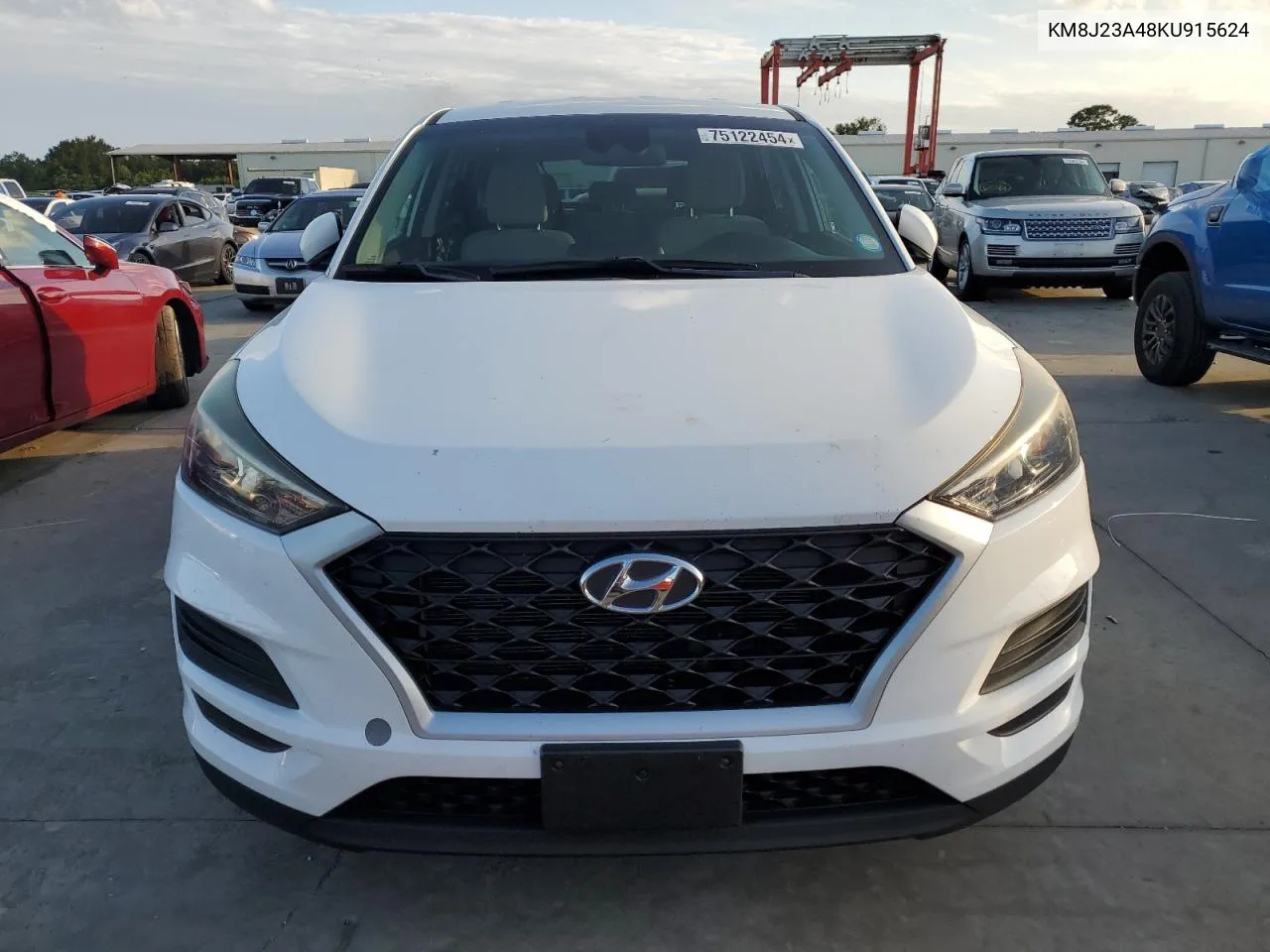 2019 Hyundai Tucson Se VIN: KM8J23A48KU915624 Lot: 75122454