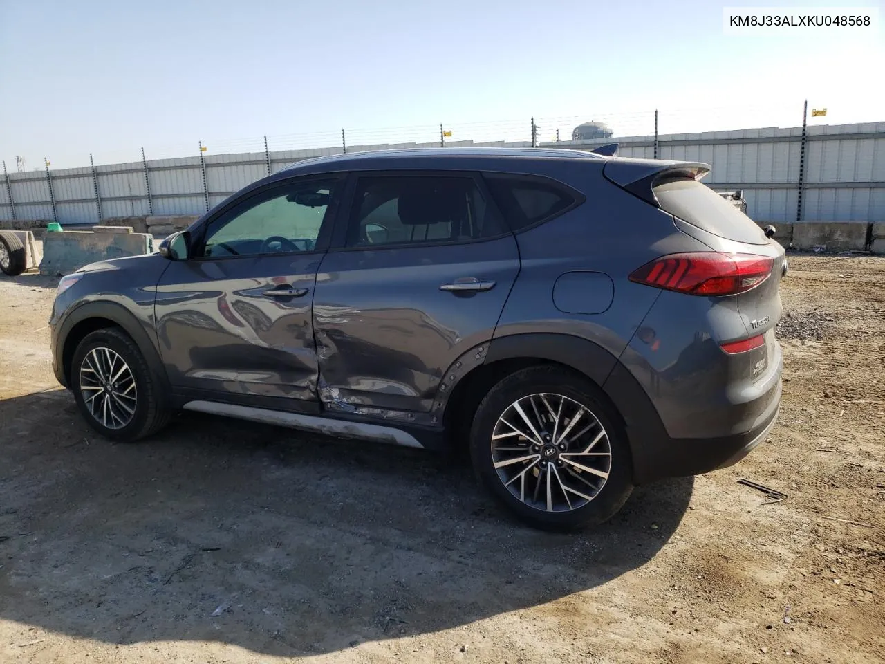 2019 Hyundai Tucson Limited VIN: KM8J33ALXKU048568 Lot: 75210184