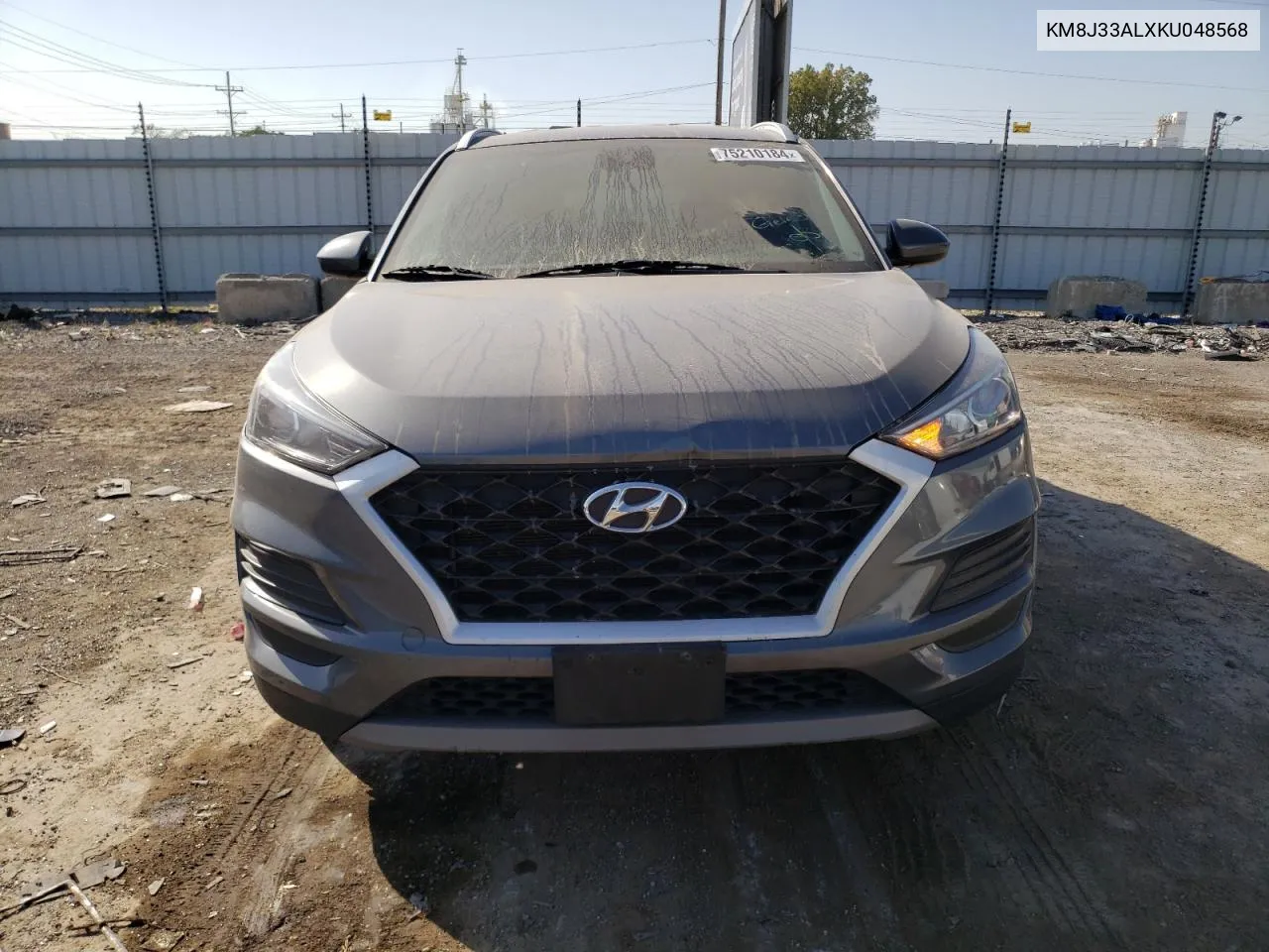 2019 Hyundai Tucson Limited VIN: KM8J33ALXKU048568 Lot: 75210184