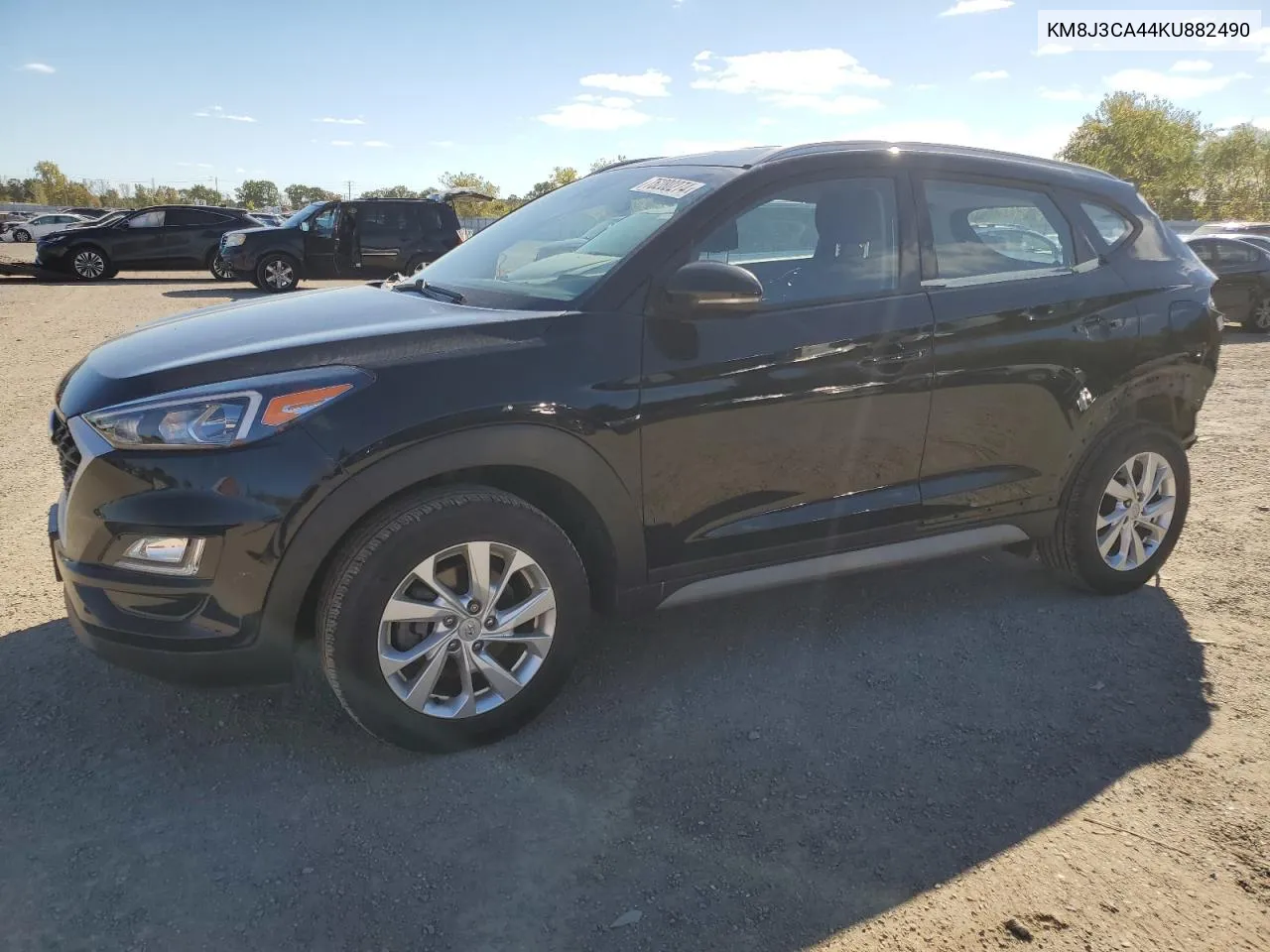 2019 Hyundai Tucson Limited VIN: KM8J3CA44KU882490 Lot: 75280274