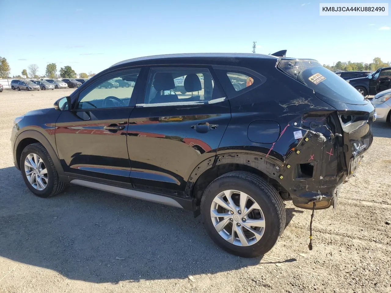 2019 Hyundai Tucson Limited VIN: KM8J3CA44KU882490 Lot: 75280274