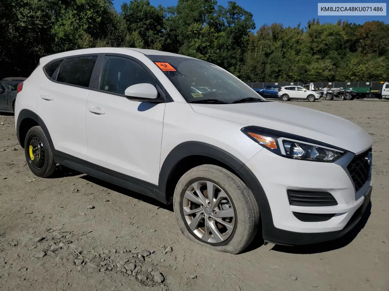 2019 Hyundai Tucson Se VIN: KM8J2CA48KU071486 Lot: 75335284