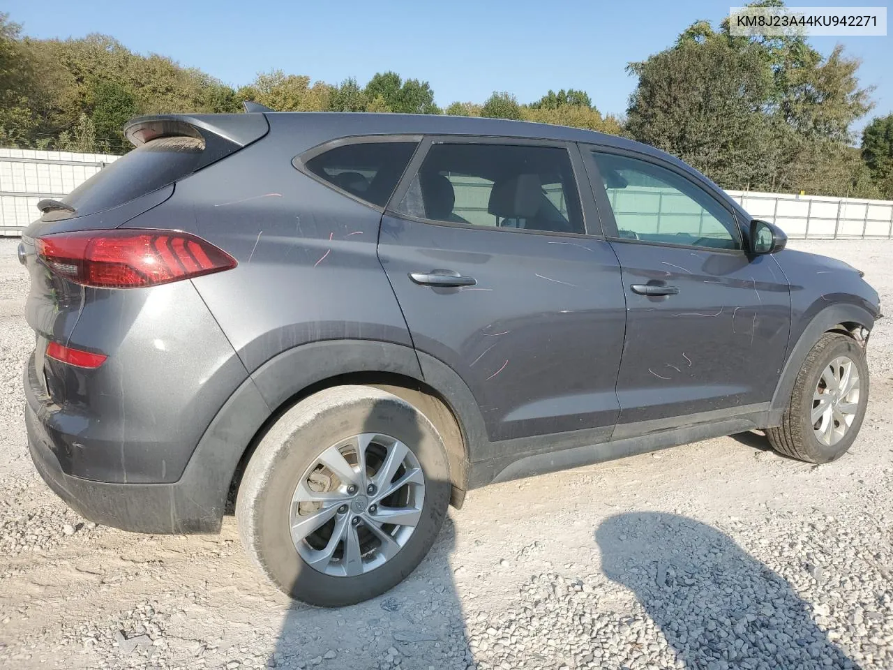 2019 Hyundai Tucson Se VIN: KM8J23A44KU942271 Lot: 75403334