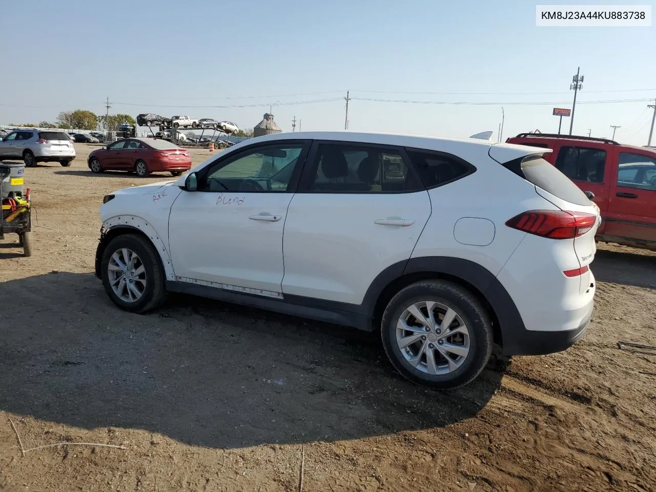 2019 Hyundai Tucson Se VIN: KM8J23A44KU883738 Lot: 75450644