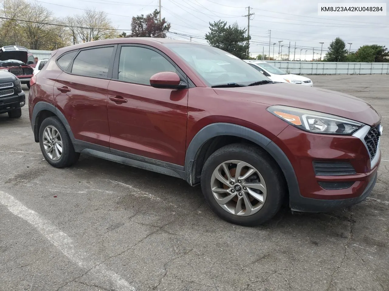 2019 Hyundai Tucson Se VIN: KM8J23A42KU048284 Lot: 75466104