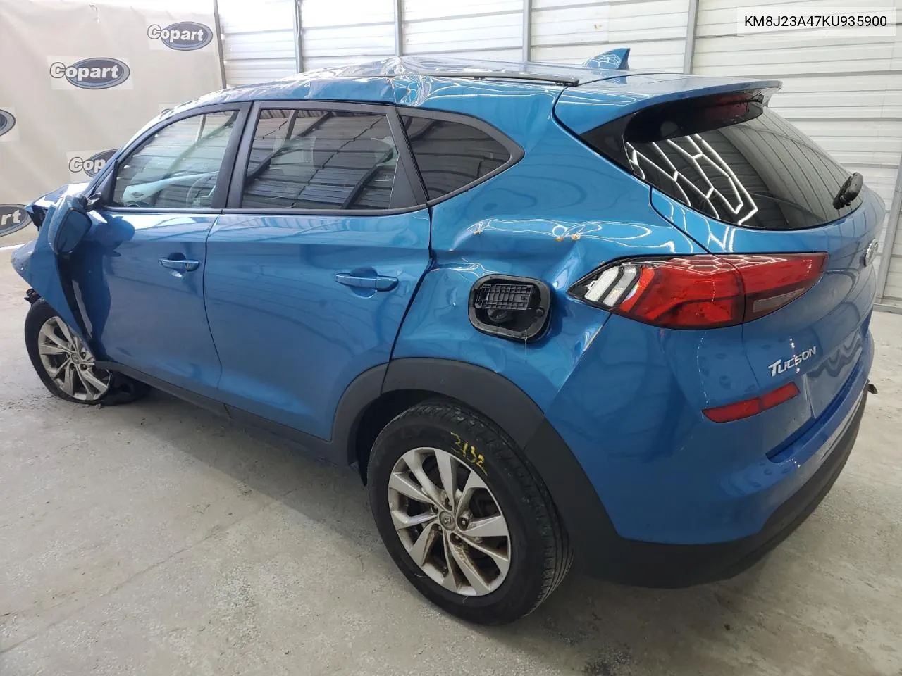 2019 Hyundai Tucson Se VIN: KM8J23A47KU935900 Lot: 75468194