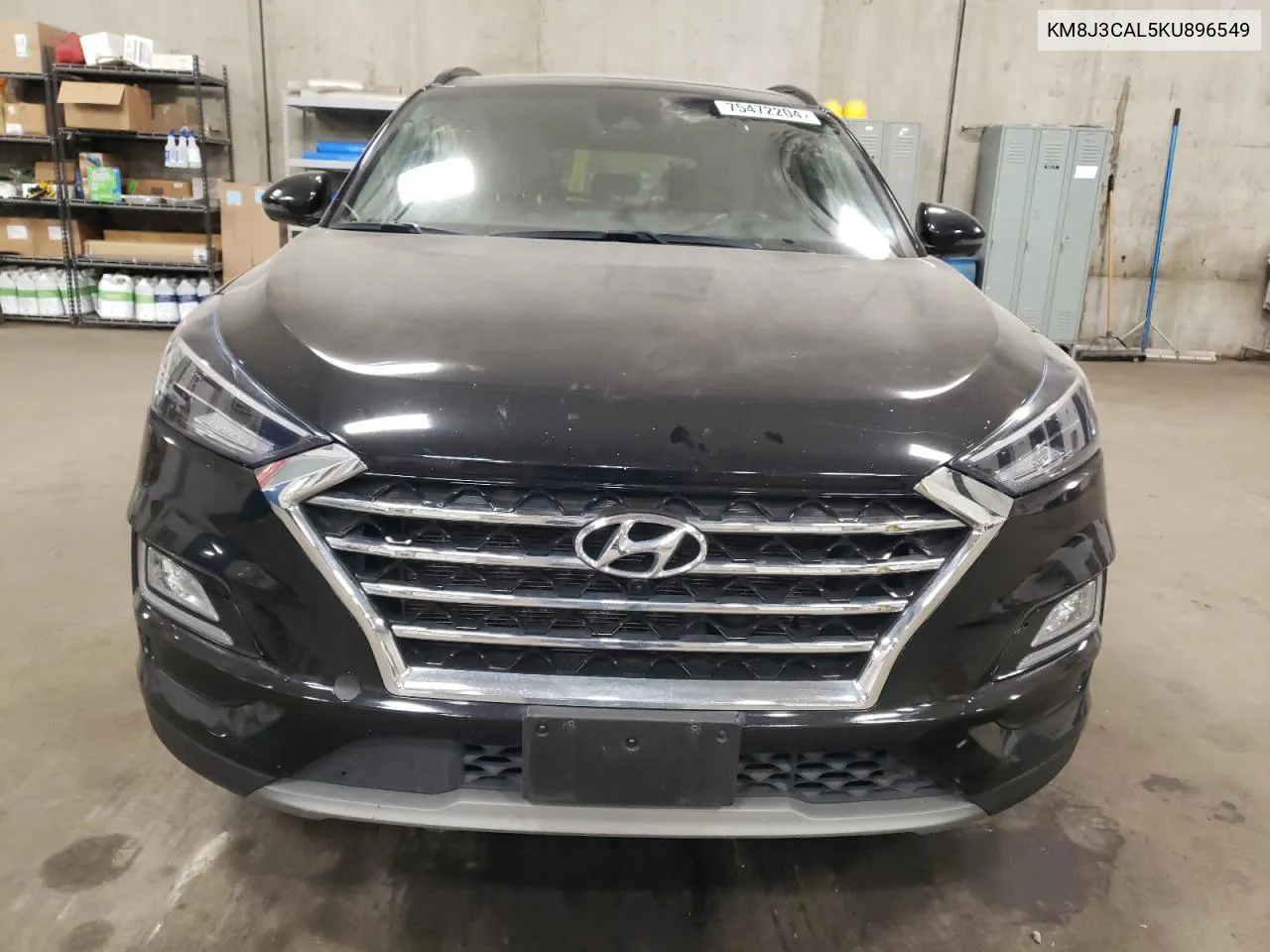 2019 Hyundai Tucson Limited VIN: KM8J3CAL5KU896549 Lot: 75472204