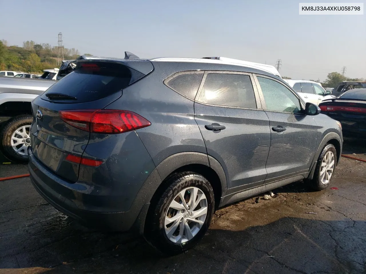 2019 Hyundai Tucson Limited VIN: KM8J33A4XKU058798 Lot: 75479054