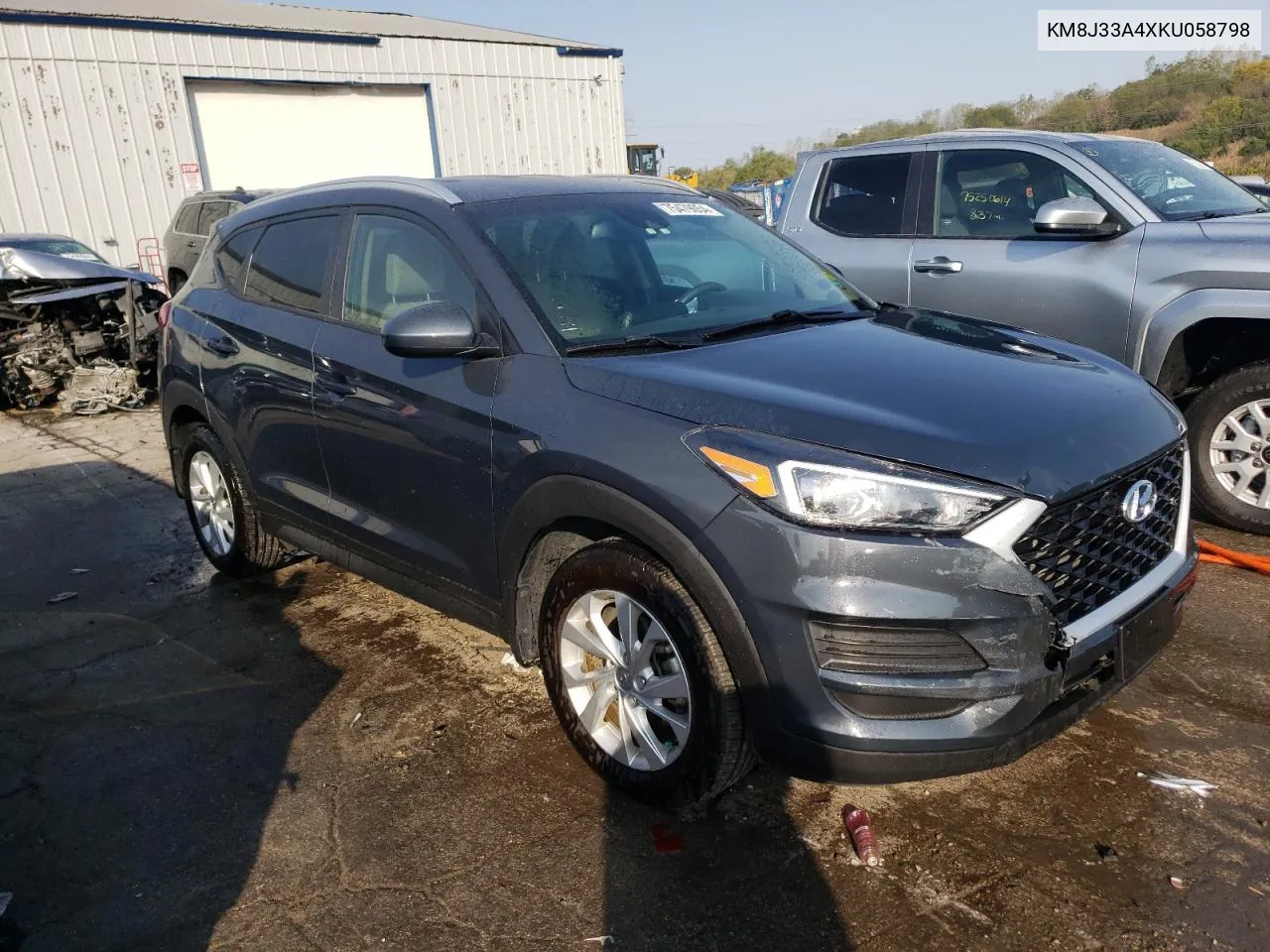 2019 Hyundai Tucson Limited VIN: KM8J33A4XKU058798 Lot: 75479054