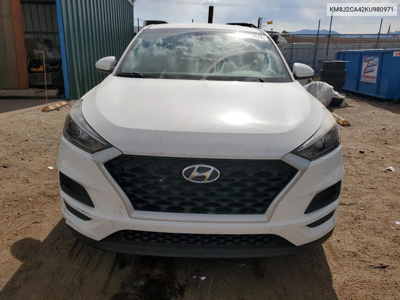 2019 Hyundai Tucson Se VIN: KM8J2CA42KU980971 Lot: 75554674