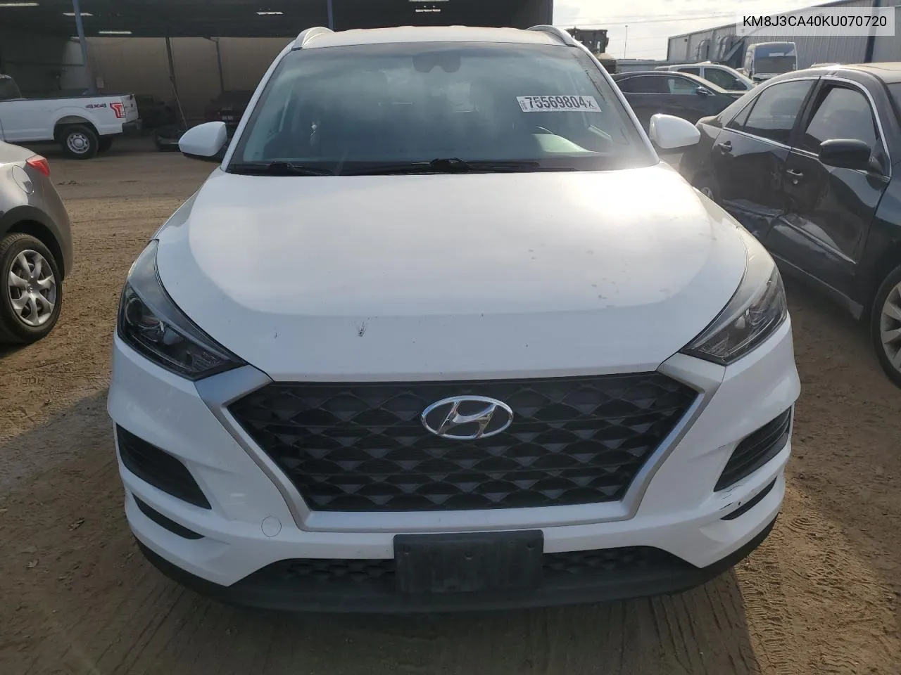 2019 Hyundai Tucson Limited VIN: KM8J3CA40KU070720 Lot: 75569804