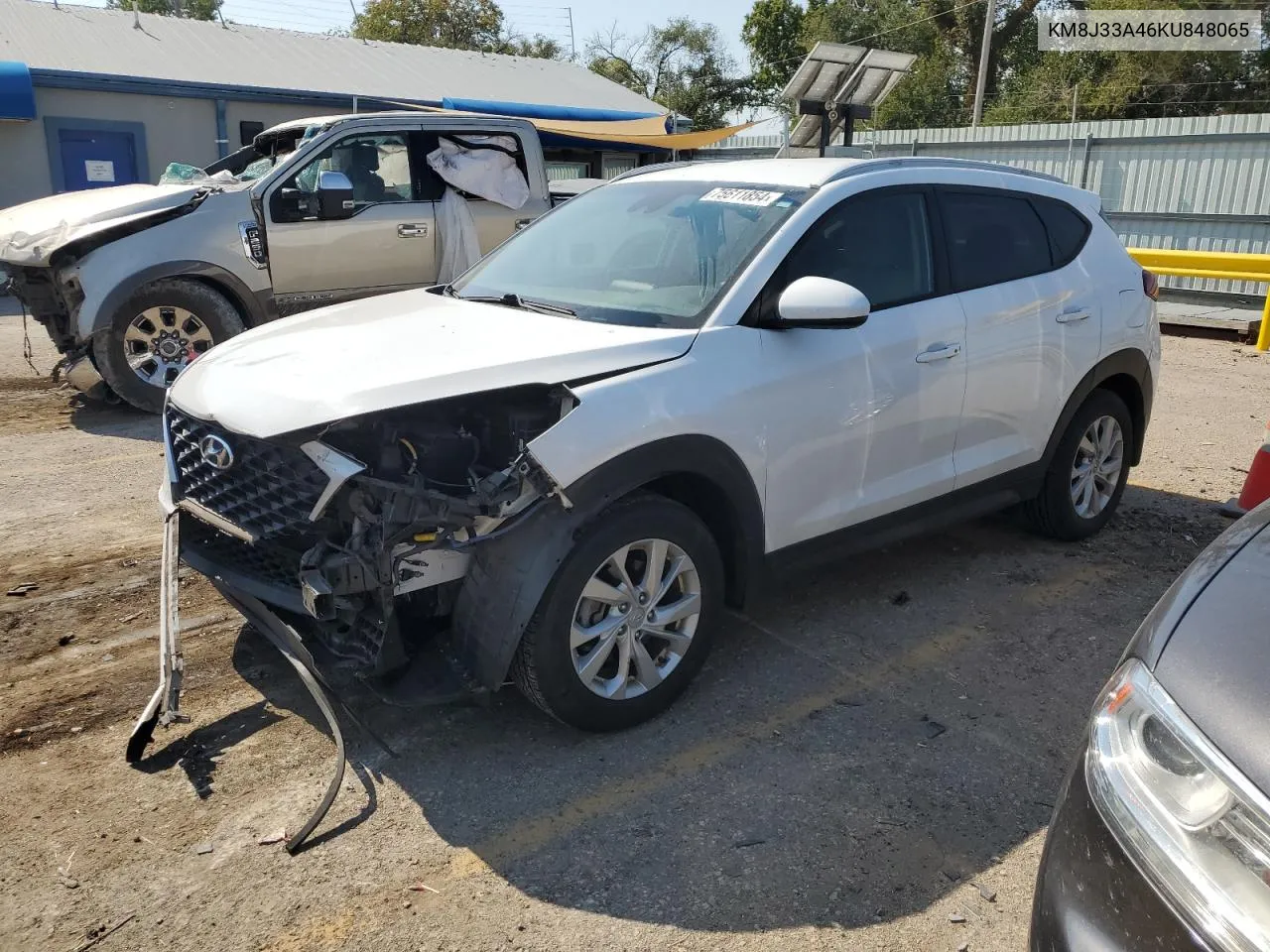 2019 Hyundai Tucson Limited VIN: KM8J33A46KU848065 Lot: 75611854