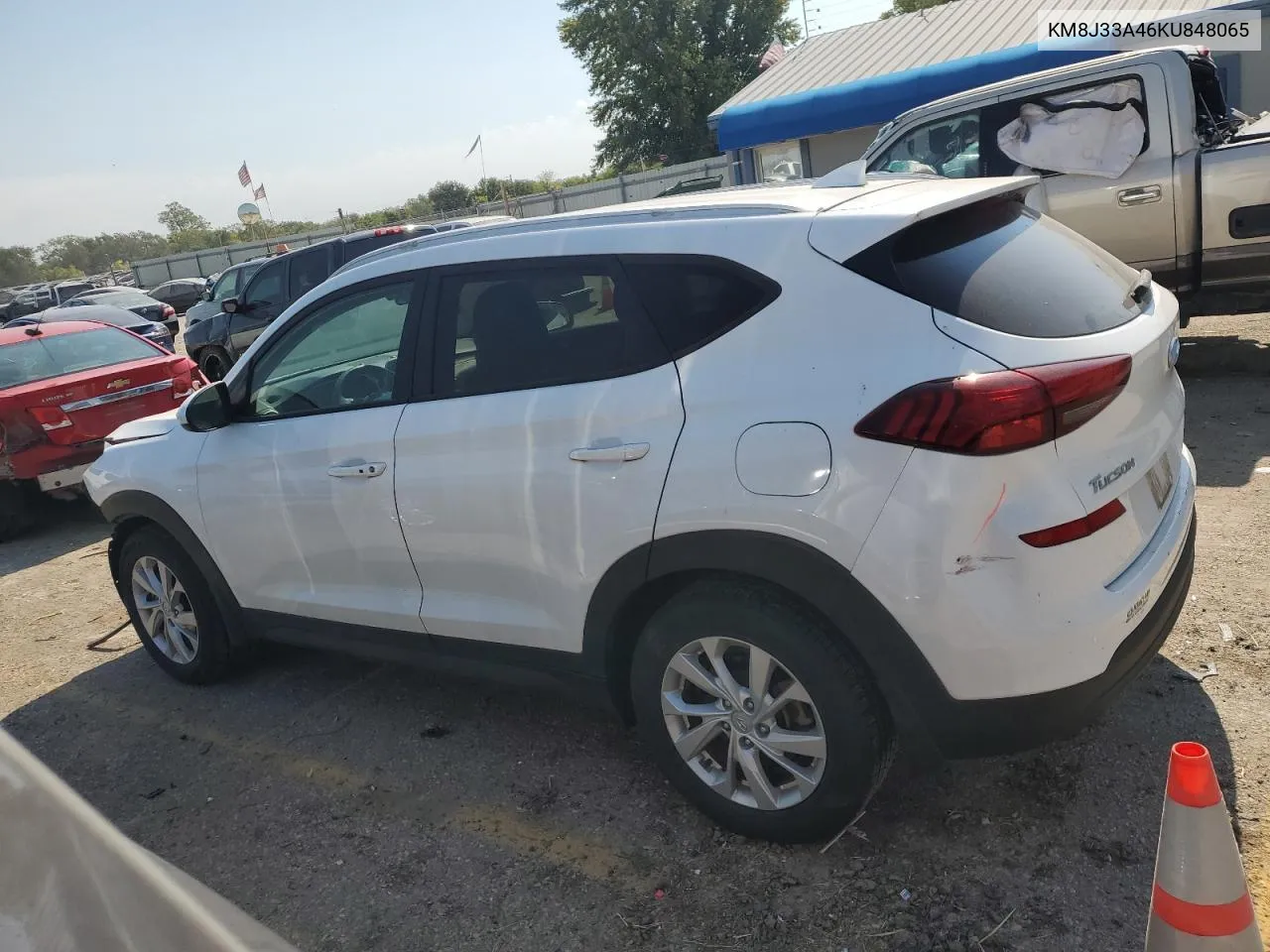 2019 Hyundai Tucson Limited VIN: KM8J33A46KU848065 Lot: 75611854