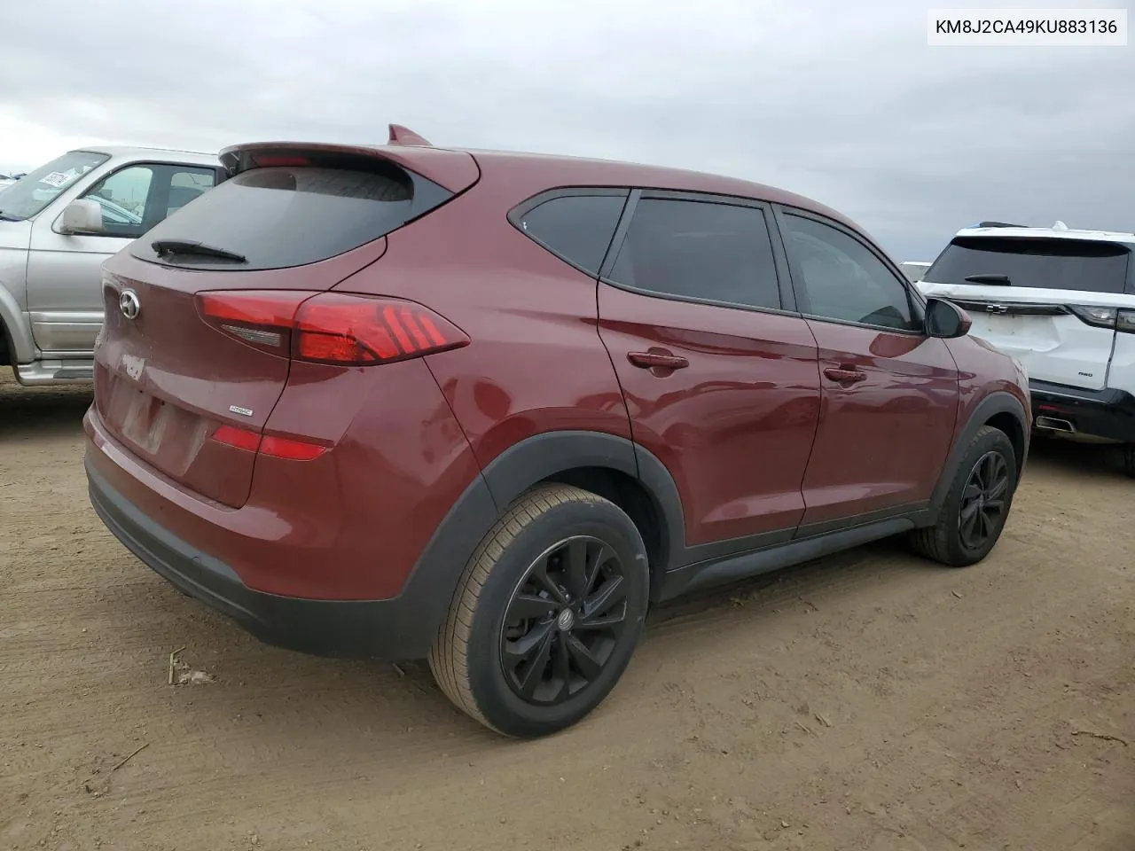 2019 Hyundai Tucson Se VIN: KM8J2CA49KU883136 Lot: 75629184