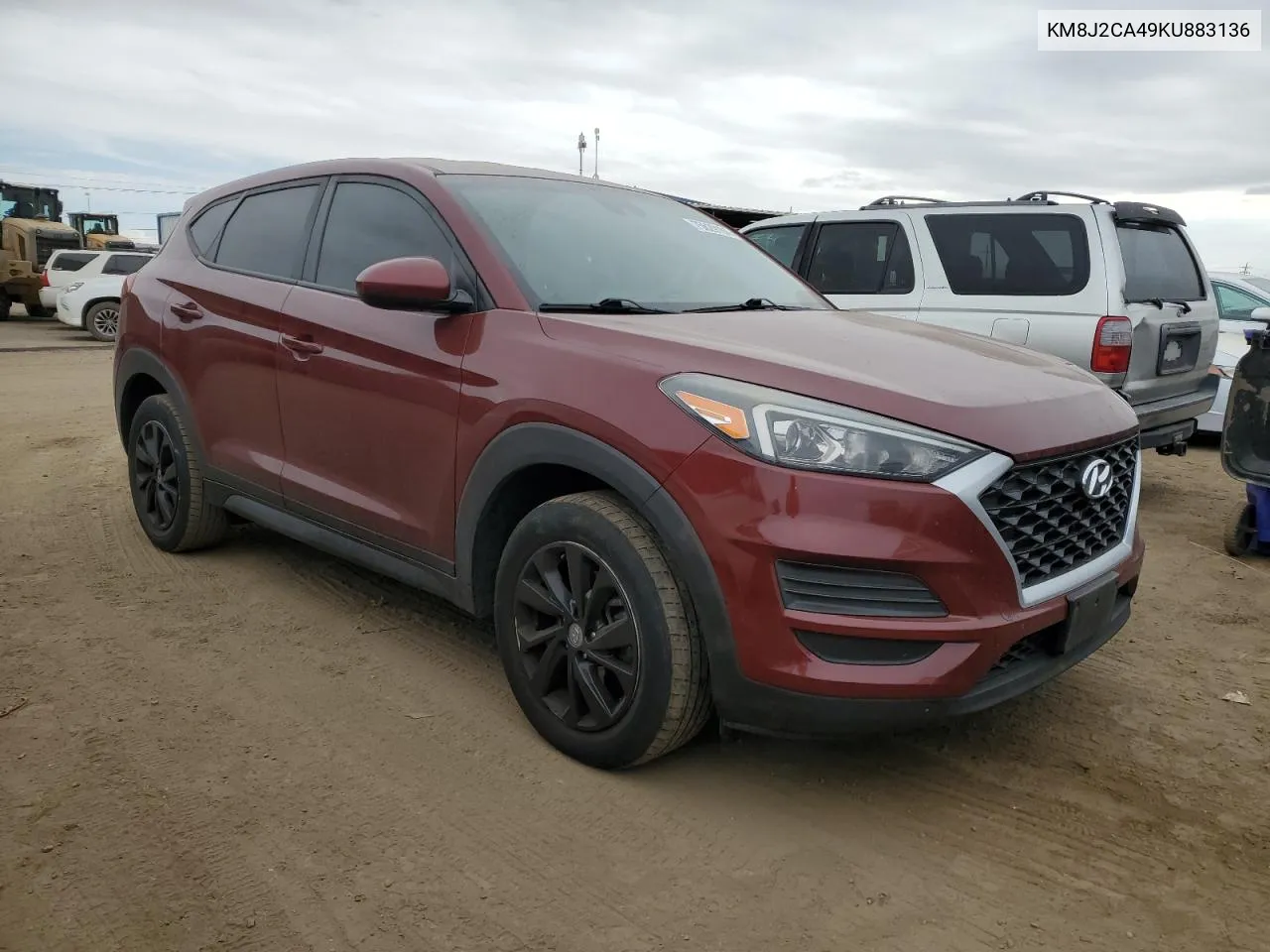 2019 Hyundai Tucson Se VIN: KM8J2CA49KU883136 Lot: 75629184