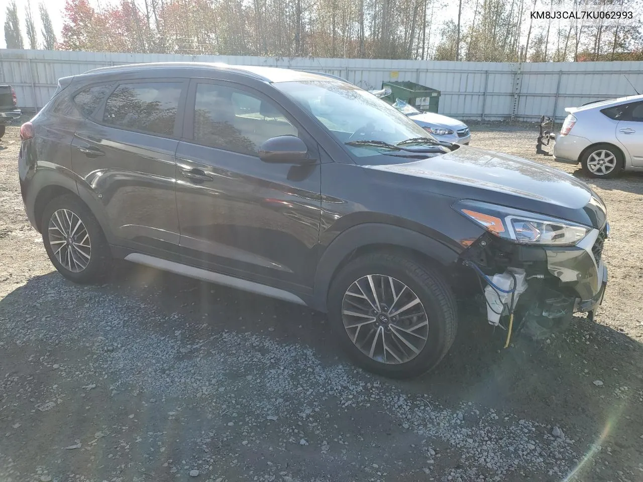 2019 Hyundai Tucson Limited VIN: KM8J3CAL7KU062993 Lot: 75665404