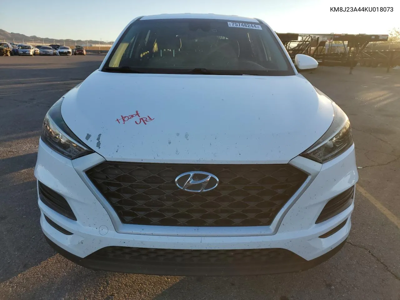 2019 Hyundai Tucson Se VIN: KM8J23A44KU018073 Lot: 75748244