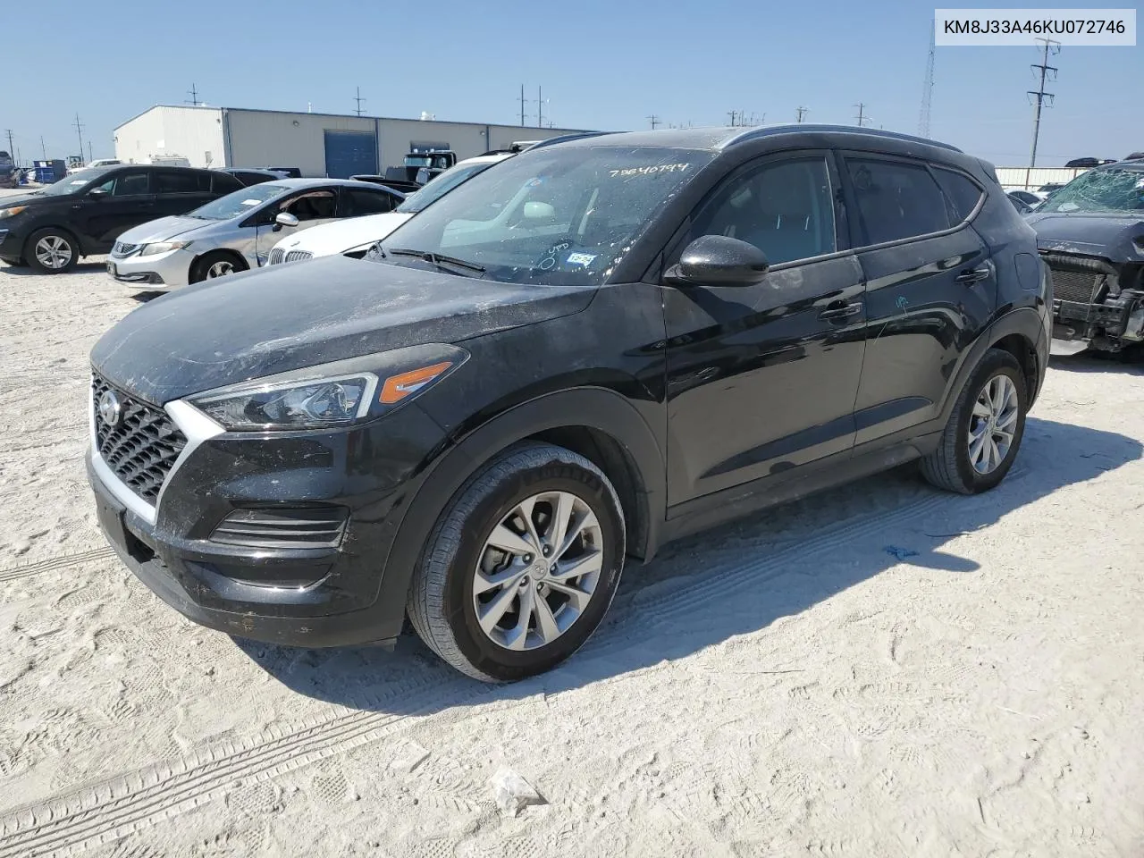 2019 Hyundai Tucson Limited VIN: KM8J33A46KU072746 Lot: 75840794