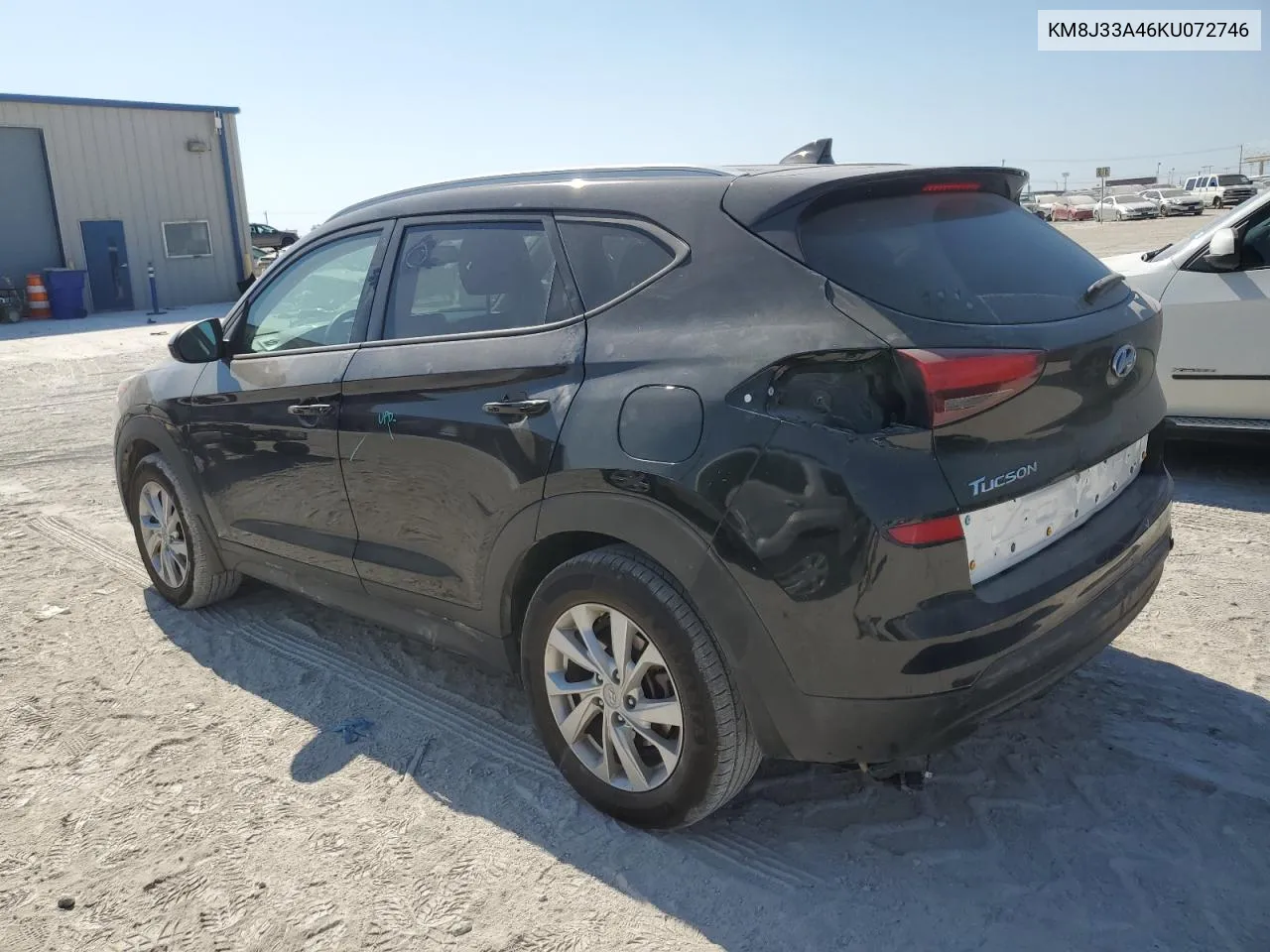 2019 Hyundai Tucson Limited VIN: KM8J33A46KU072746 Lot: 75840794