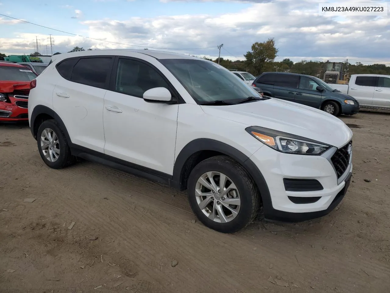 2019 Hyundai Tucson Se VIN: KM8J23A49KU027223 Lot: 75981574