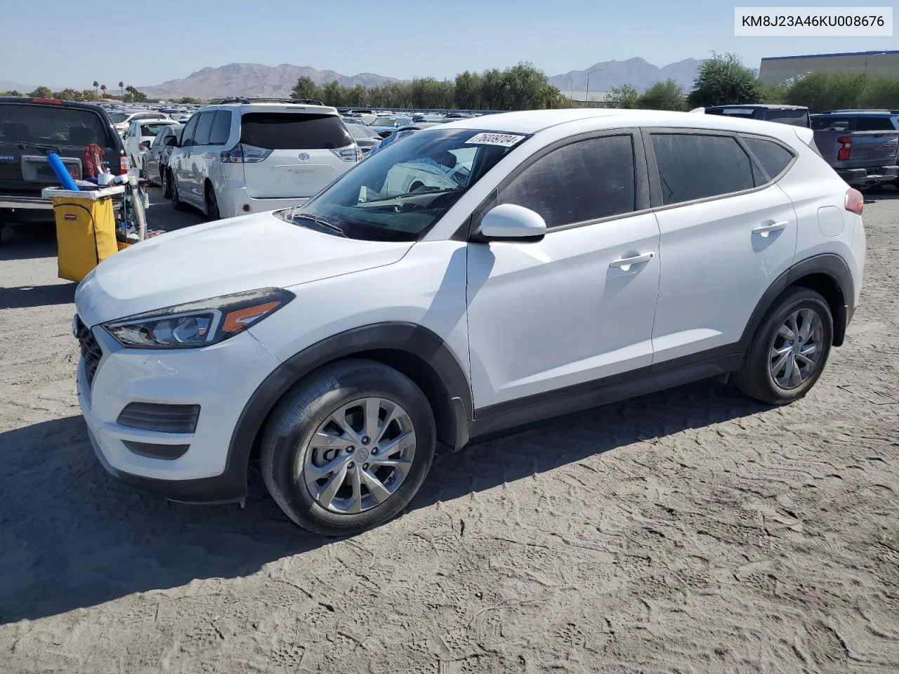 2019 Hyundai Tucson Se VIN: KM8J23A46KU008676 Lot: 76039704