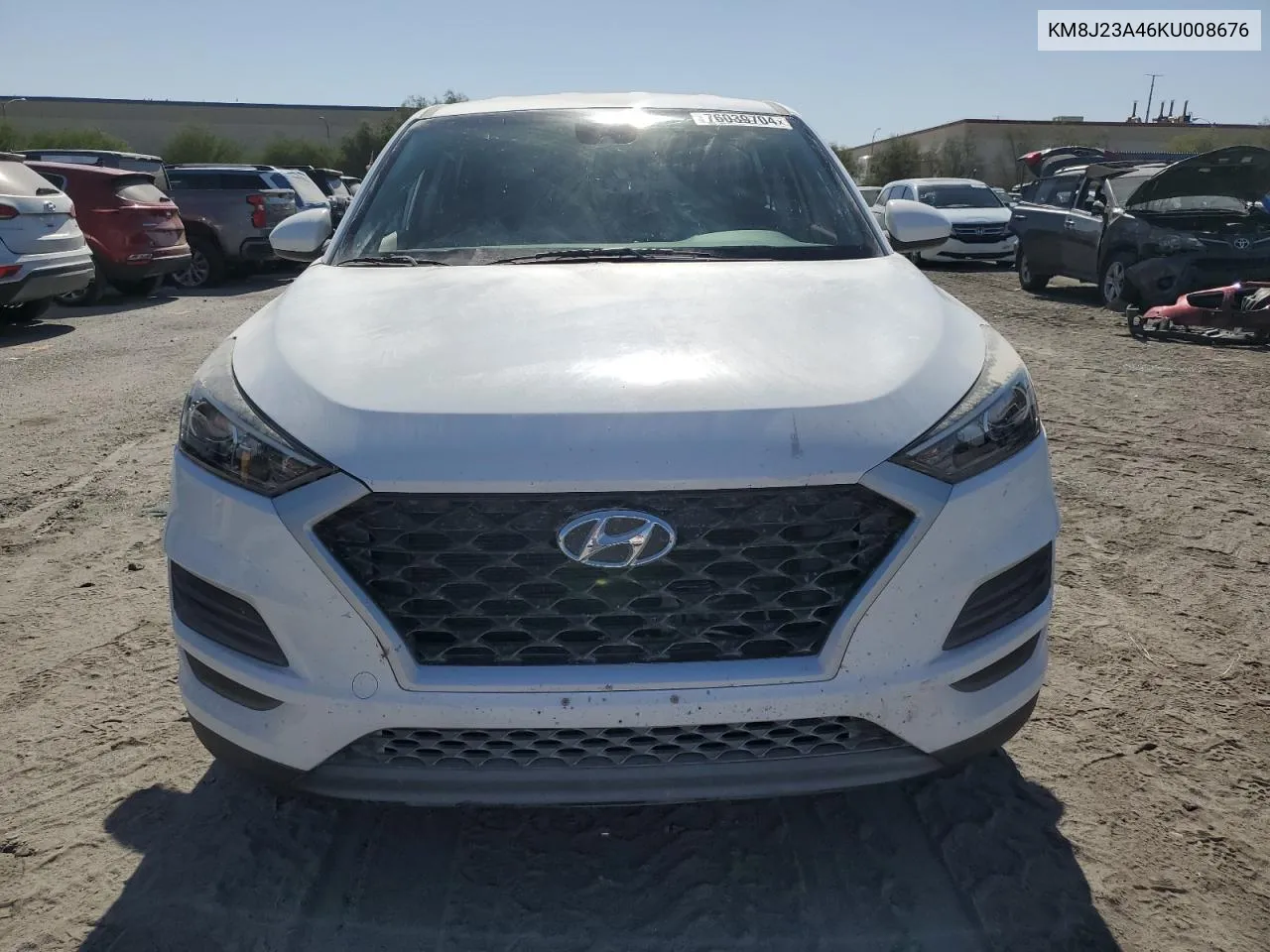 2019 Hyundai Tucson Se VIN: KM8J23A46KU008676 Lot: 76039704