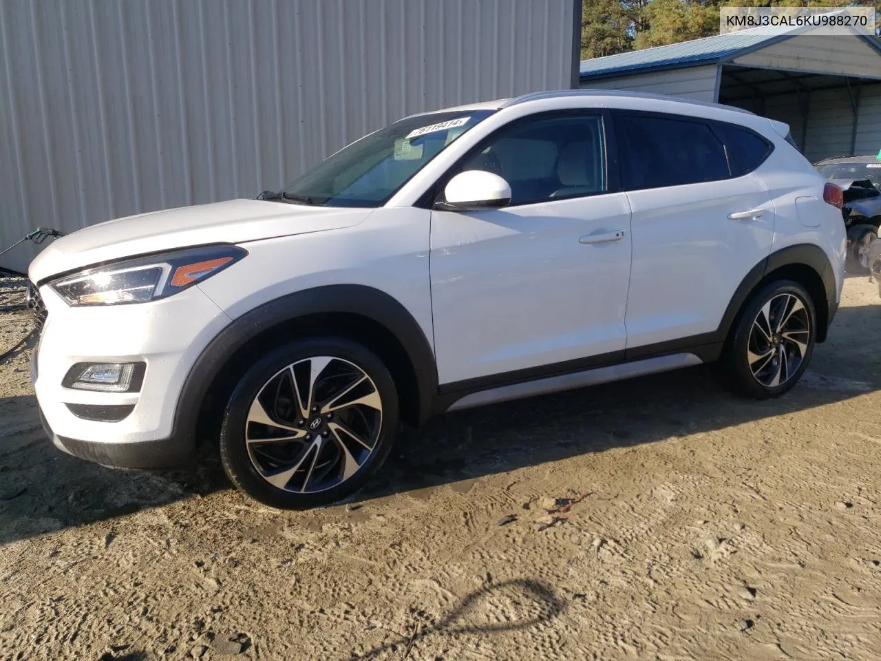 2019 Hyundai Tucson Limited VIN: KM8J3CAL6KU988270 Lot: 76119414