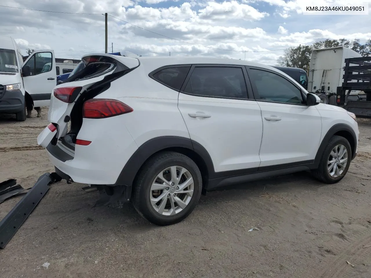 2019 Hyundai Tucson Se VIN: KM8J23A46KU049051 Lot: 76323934