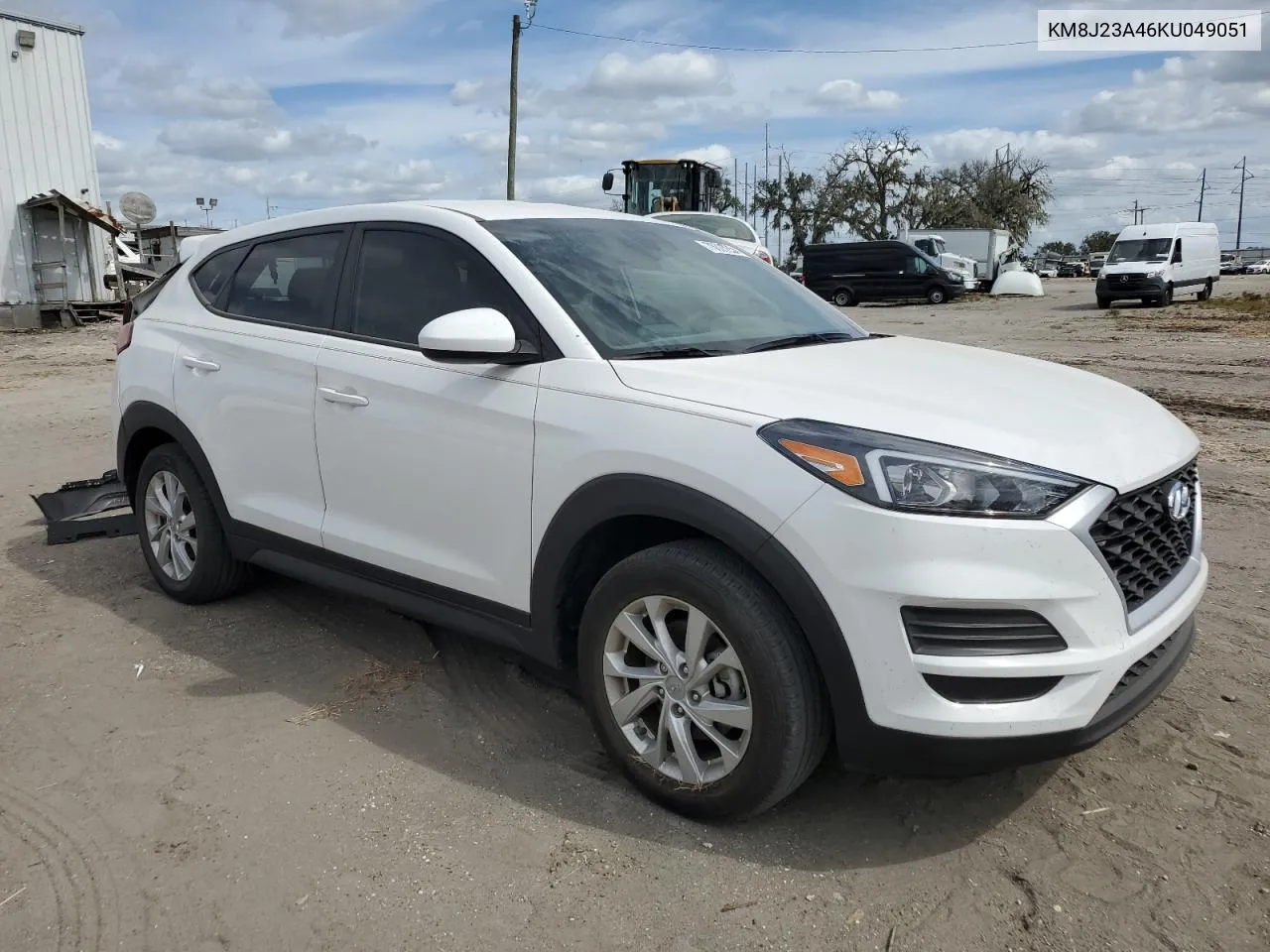 2019 Hyundai Tucson Se VIN: KM8J23A46KU049051 Lot: 76323934