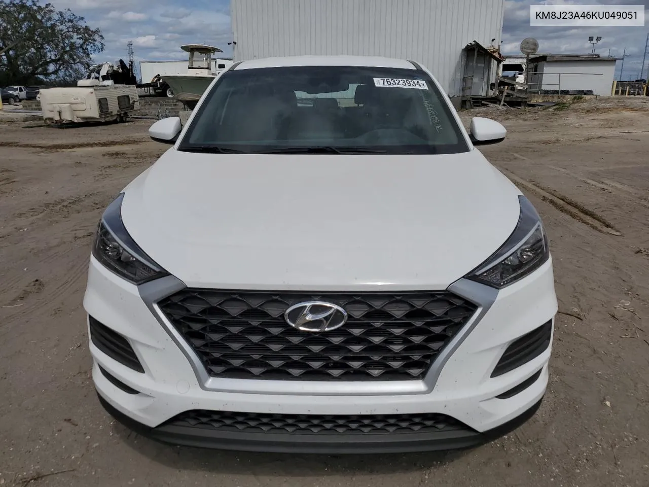 2019 Hyundai Tucson Se VIN: KM8J23A46KU049051 Lot: 76323934