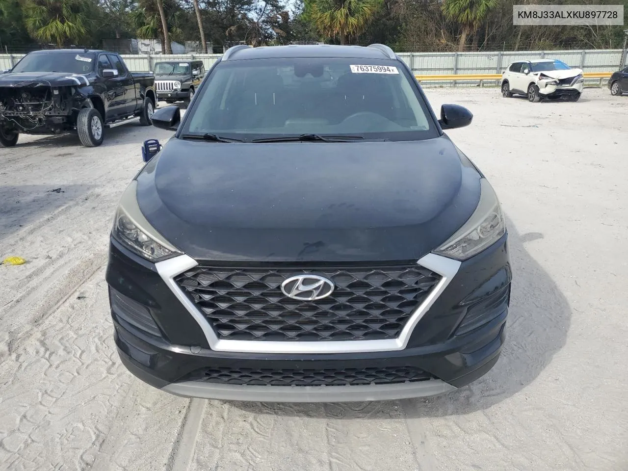 2019 Hyundai Tucson Limited VIN: KM8J33ALXKU897728 Lot: 76375994