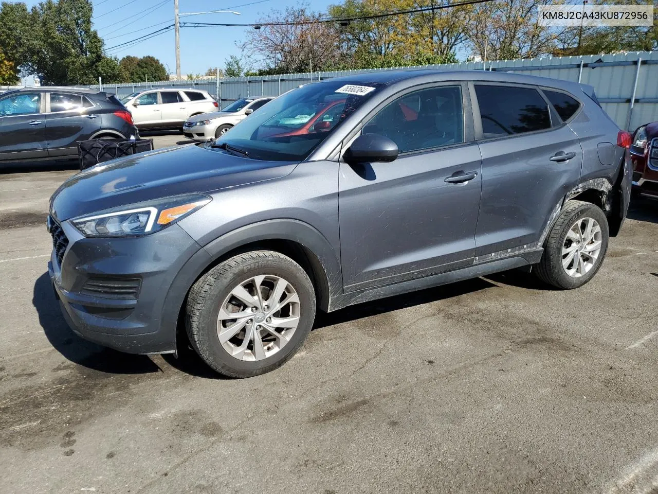 2019 Hyundai Tucson Se VIN: KM8J2CA43KU872956 Lot: 76580364