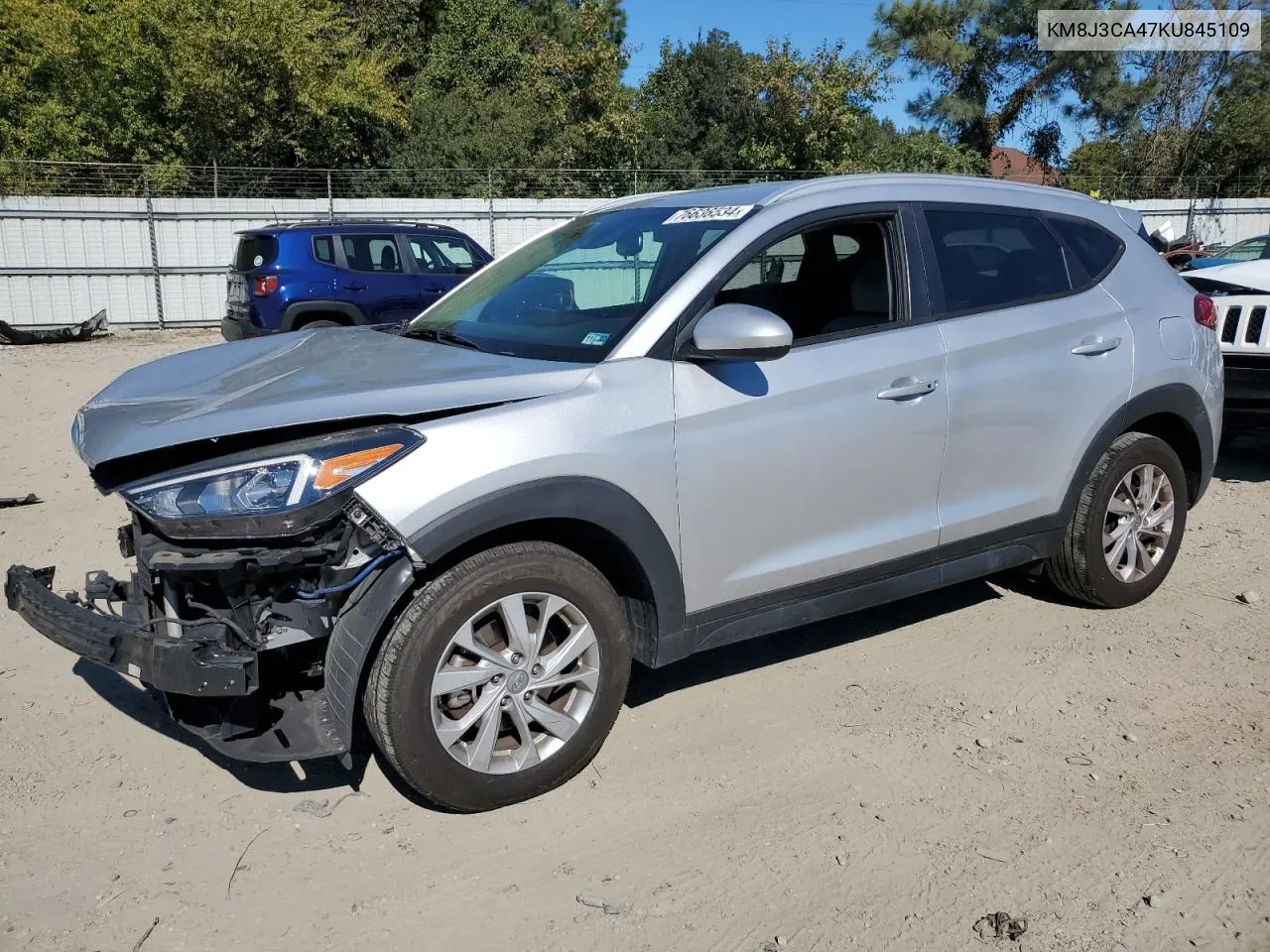 2019 Hyundai Tucson Limited VIN: KM8J3CA47KU845109 Lot: 76636534