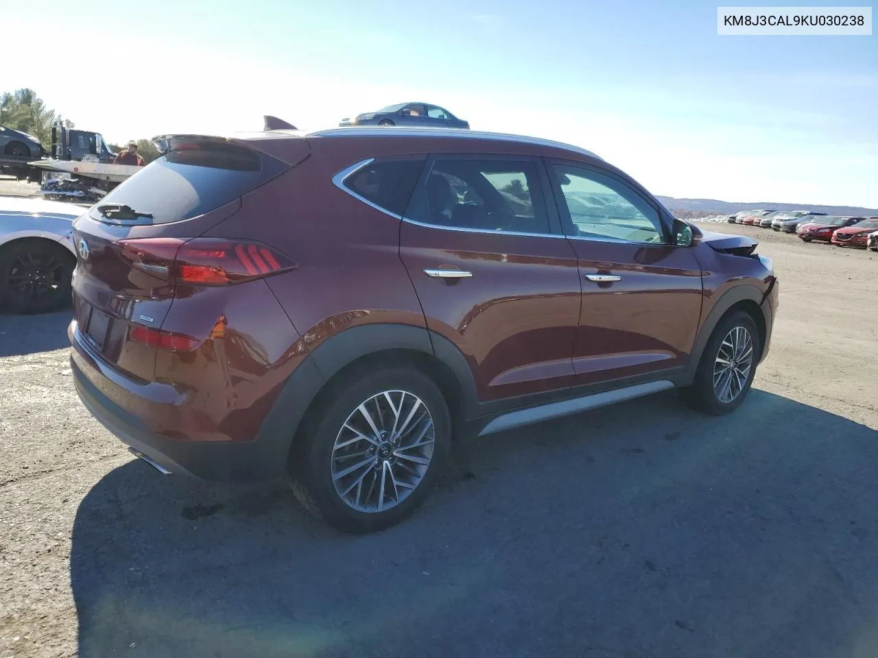 2019 Hyundai Tucson Limited VIN: KM8J3CAL9KU030238 Lot: 76672254