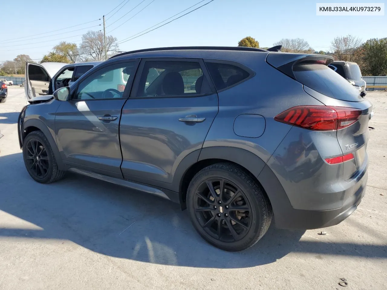 2019 Hyundai Tucson Limited VIN: KM8J33AL4KU973279 Lot: 76804694