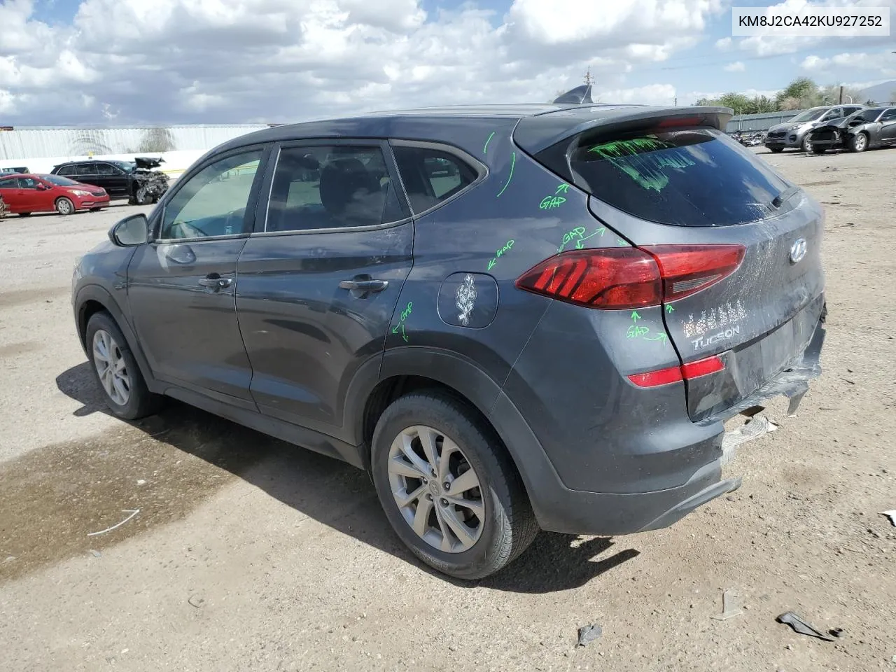 KM8J2CA42KU927252 2019 Hyundai Tucson Se