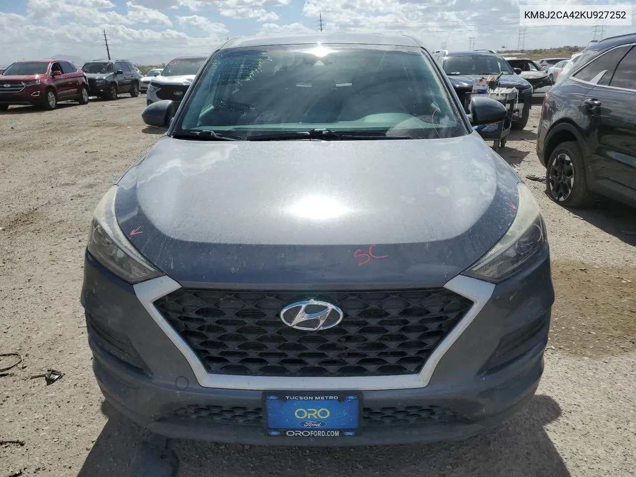 KM8J2CA42KU927252 2019 Hyundai Tucson Se