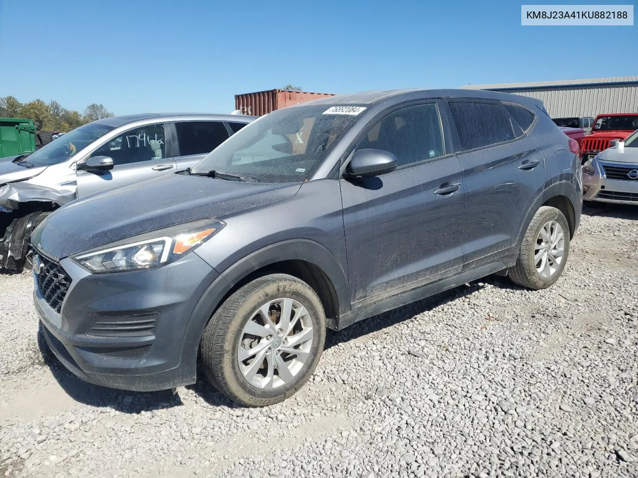 2019 Hyundai Tucson Se VIN: KM8J23A41KU882188 Lot: 76892084