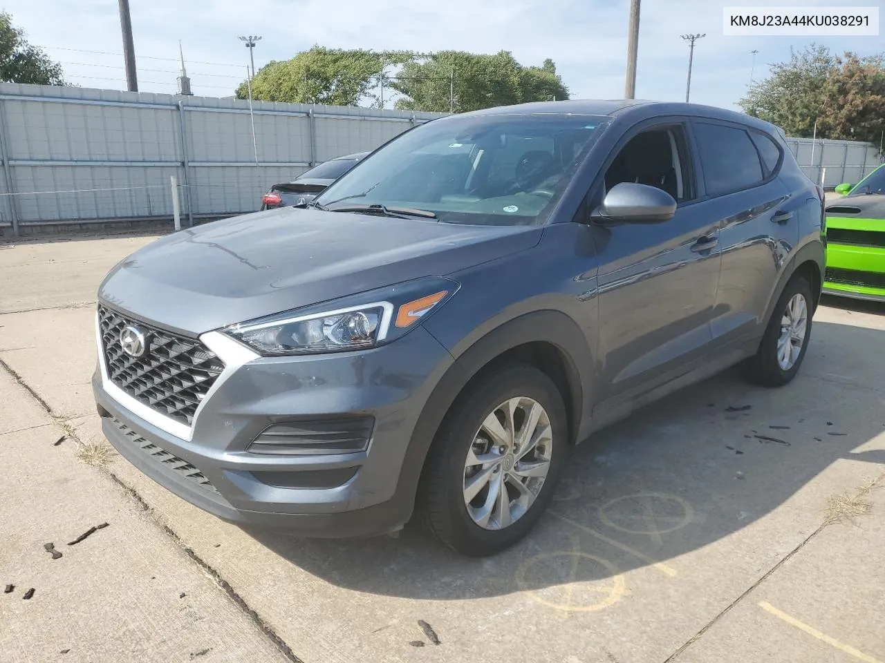 2019 Hyundai Tucson Se VIN: KM8J23A44KU038291 Lot: 76901434