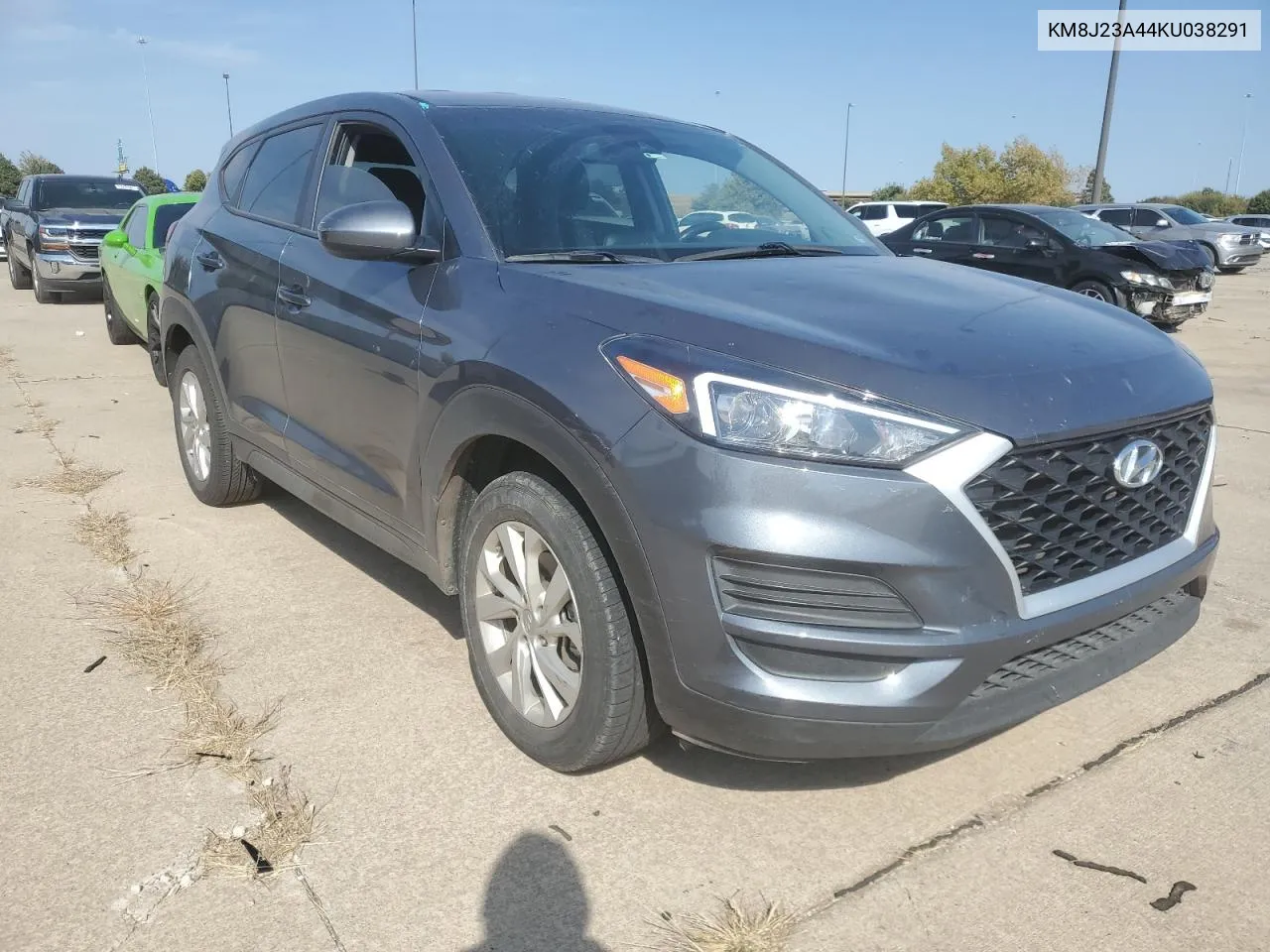 2019 Hyundai Tucson Se VIN: KM8J23A44KU038291 Lot: 76901434