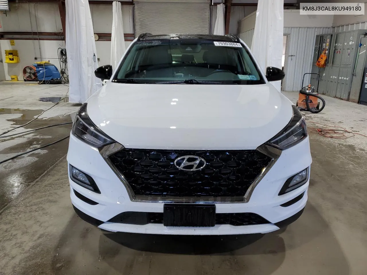 2019 Hyundai Tucson Limited VIN: KM8J3CAL8KU949180 Lot: 76903884