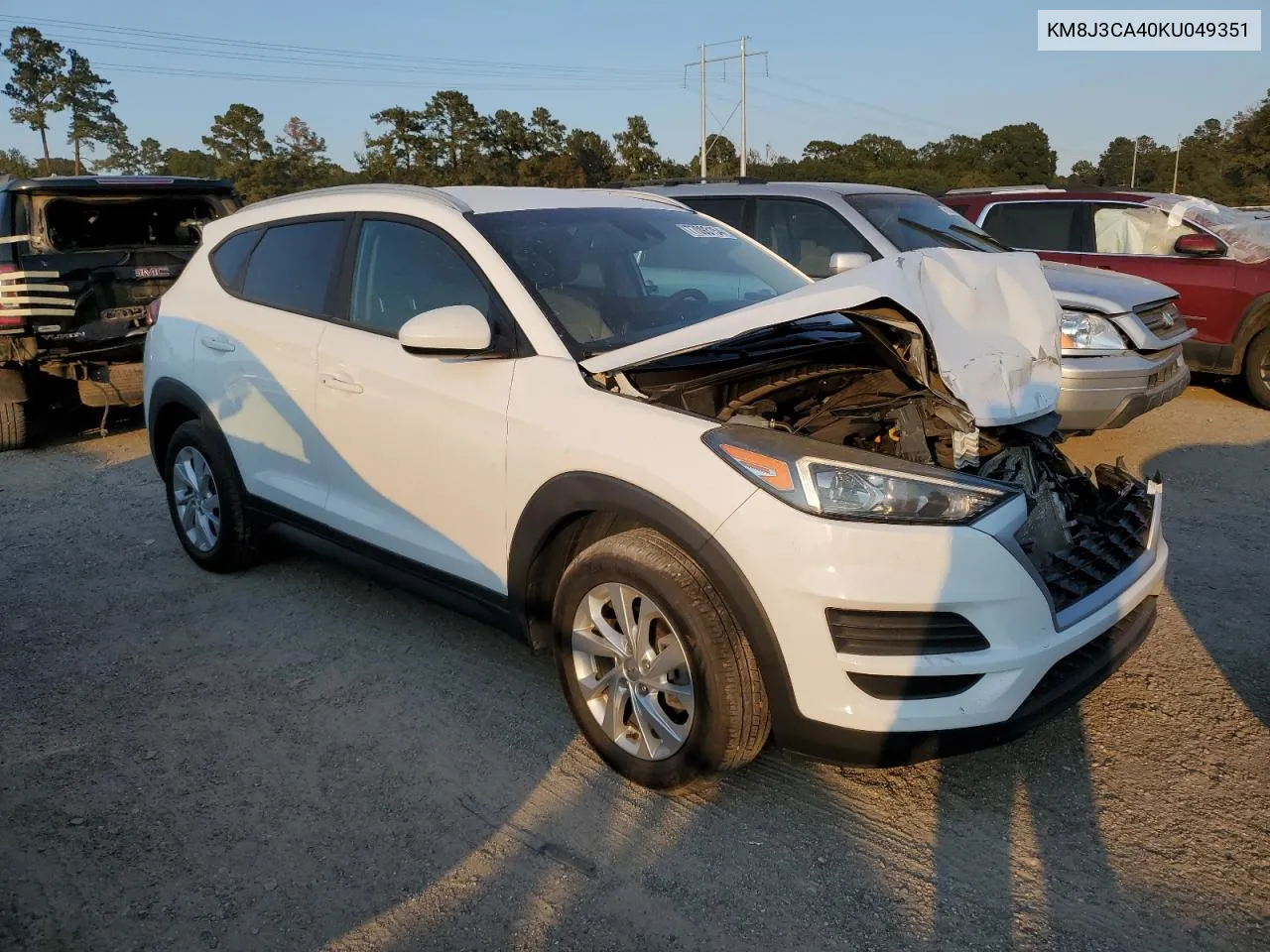 2019 Hyundai Tucson Limited VIN: KM8J3CA40KU049351 Lot: 77093154