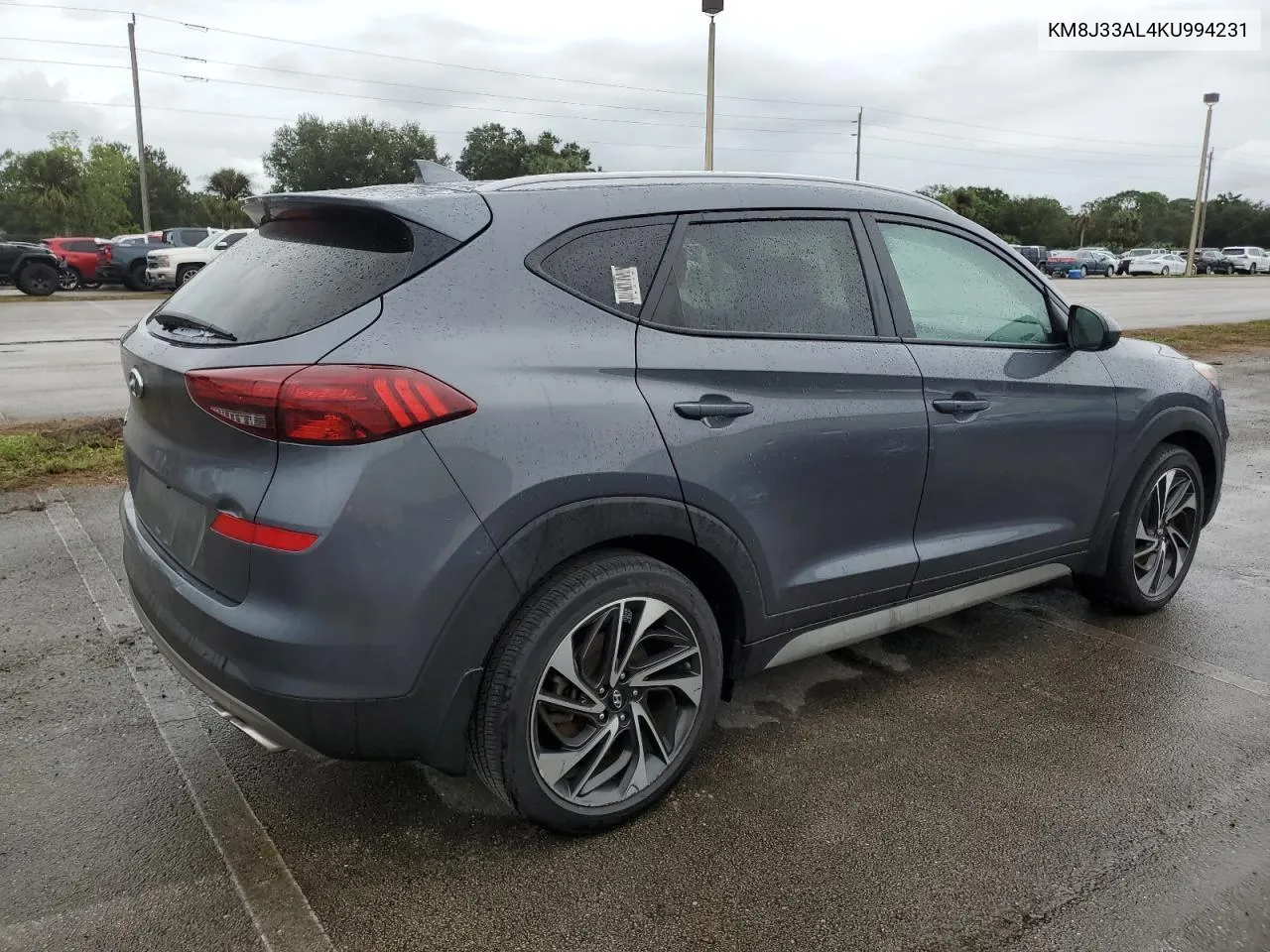 2019 Hyundai Tucson Limited VIN: KM8J33AL4KU994231 Lot: 77103314